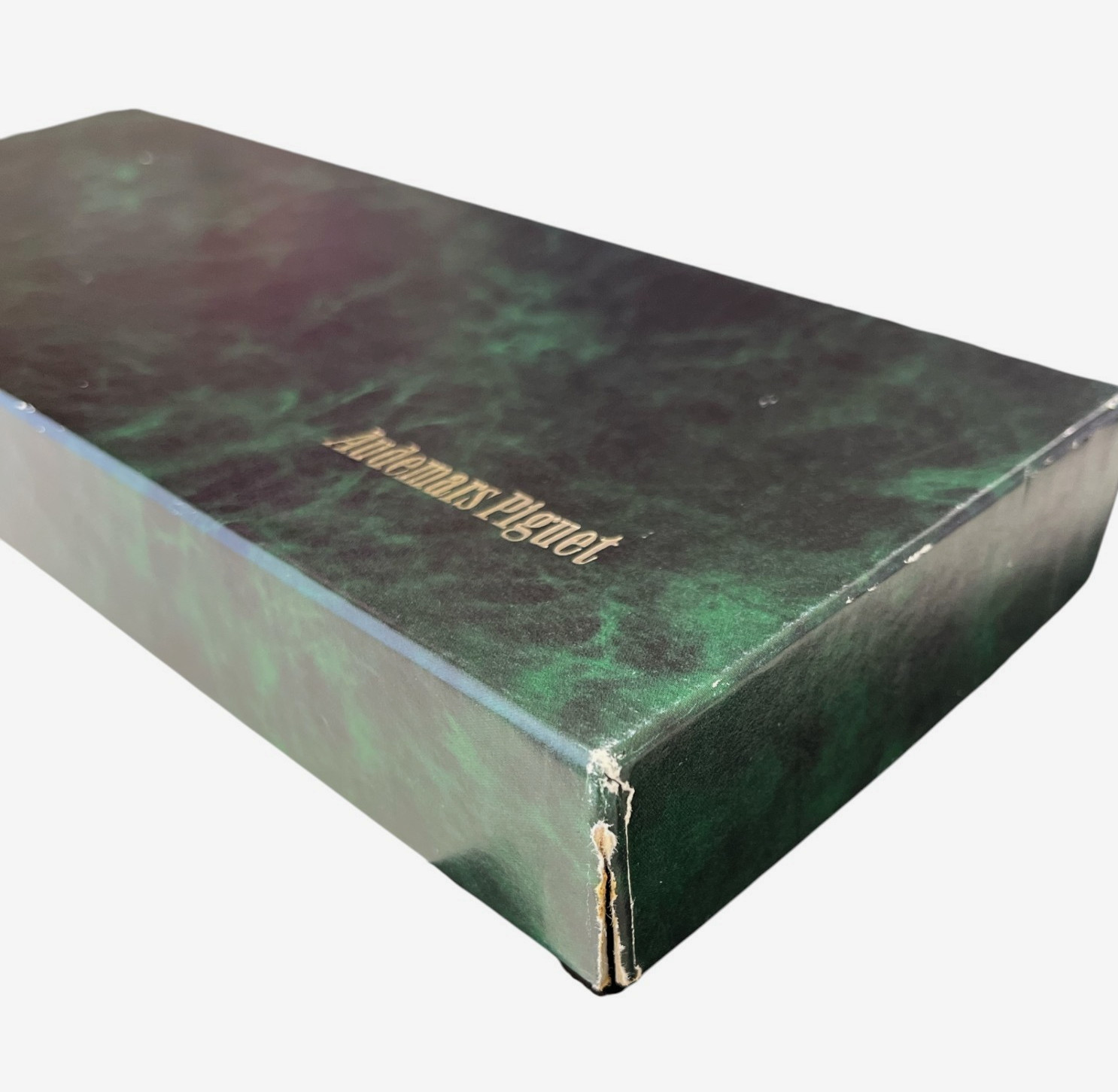 Audemars Piguet Watch Travel Case Green Leather Pouch Box Set 25.5cm #02