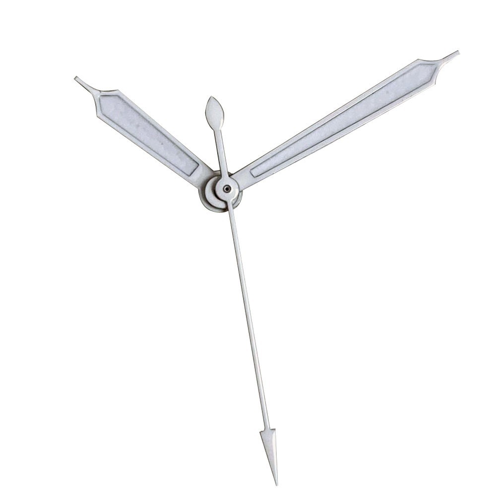 Pilot Long Silver White Beige White Red Watch Hand Fit NH35 NH36 2824 8215