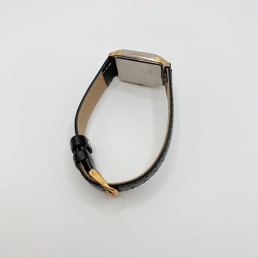[New Battery] SEIKO Session Men’s Quartz Watch, Square Shape
