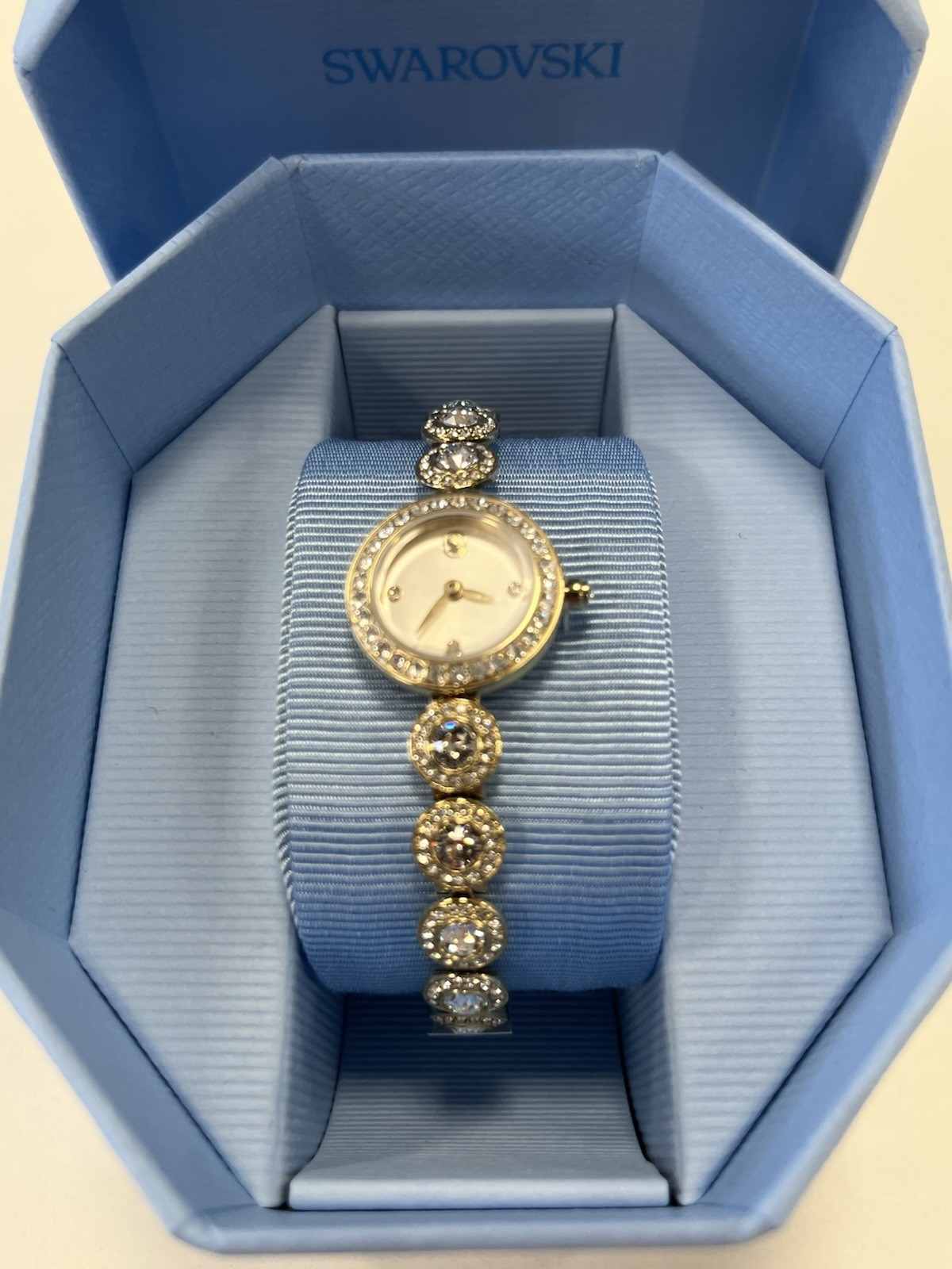 Swarovski Una Angelic Watch Crystal bracelet, Gold tone finish 5750500