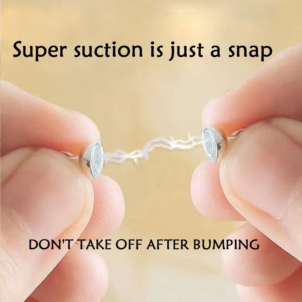 925 Sterling Silver Double Lobster Magnetic Necklace Clasp Closure Replacement