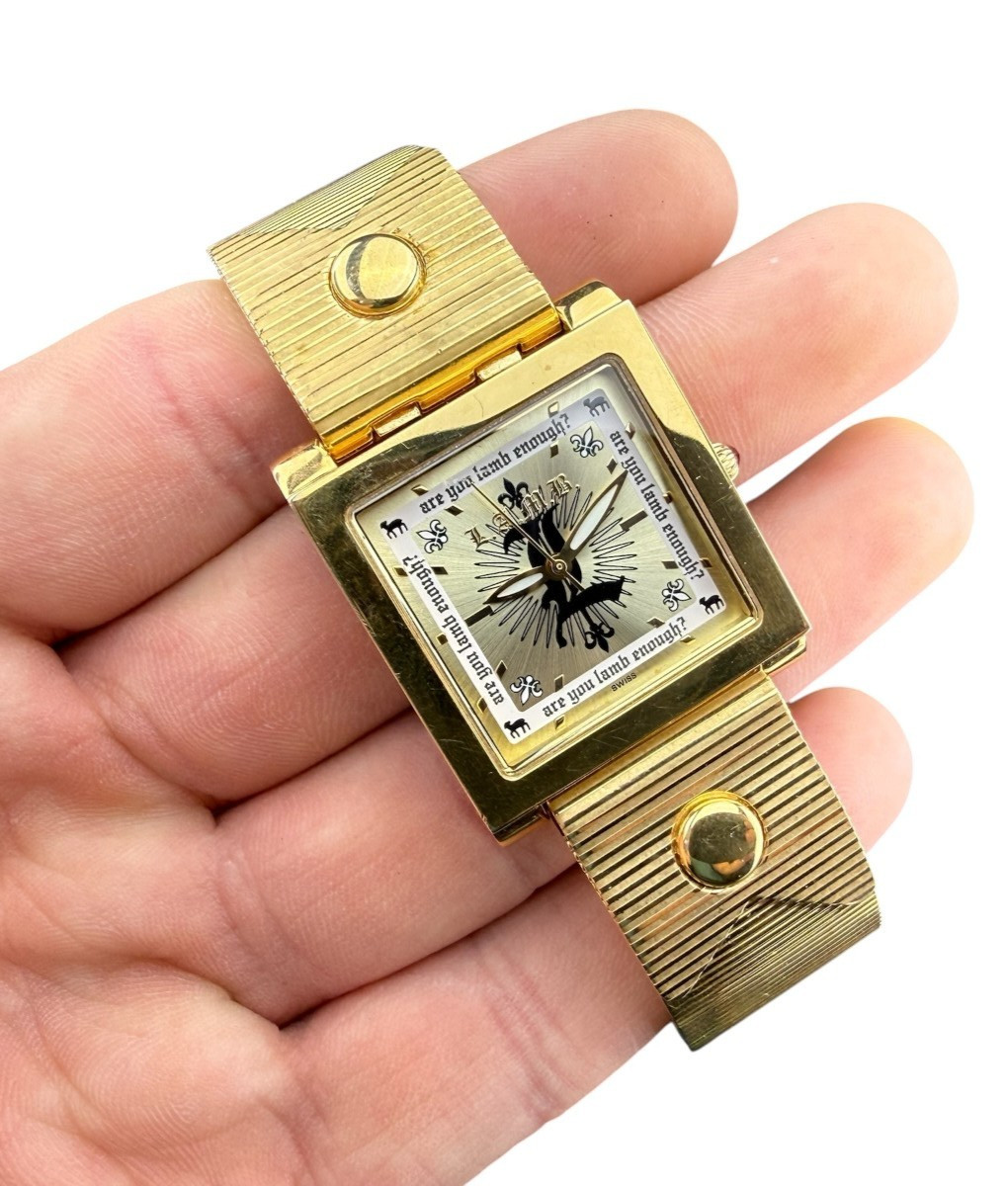 L.A.M.B. Gwen Stefani Watch Square-Case gold LBC-2447710