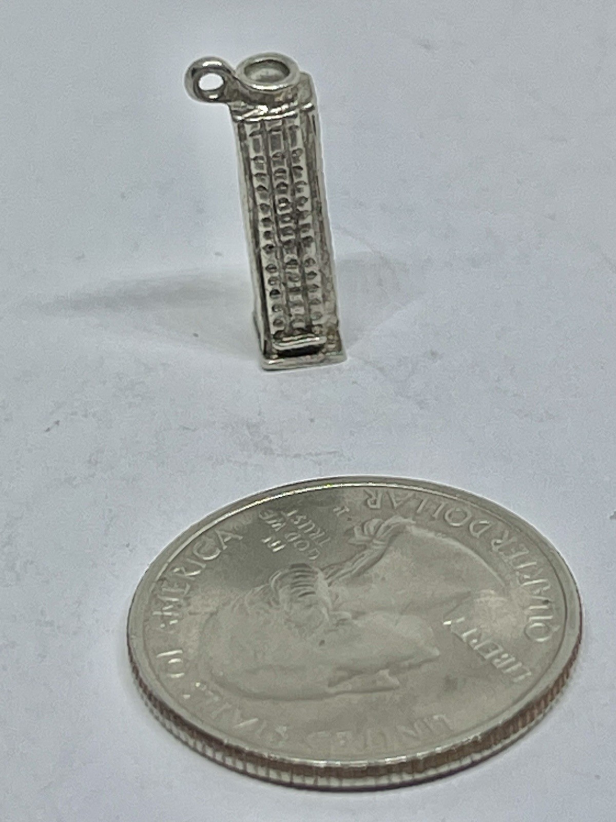 Vintage Le Chateau Champlain Hotel Canada Sterling Silver Bracelet Charm