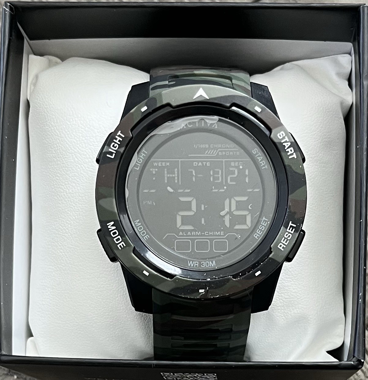 Activa X Terrain Invicta Digital Watch 45mm Camouflage Green ACW8105MC-001