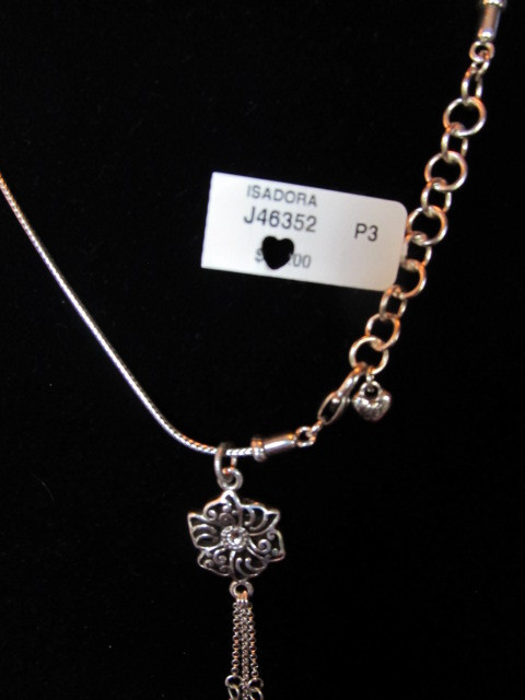 BRAND NEW BRIGHTON ISADORA J46352 FLOWER FLORAL NECKLACE