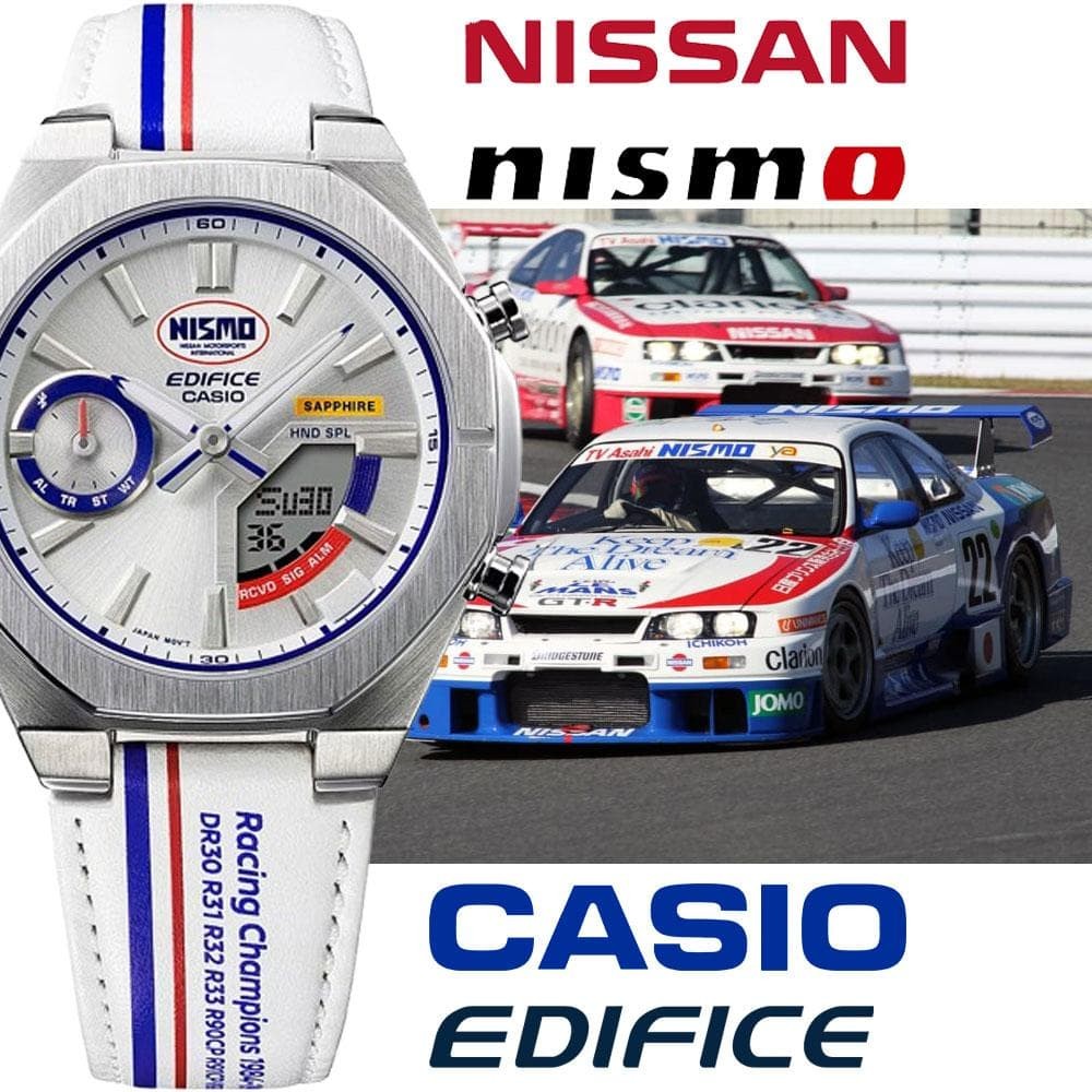 Nissan NISMO Official Limited Edition CASIO EDIFICE NISSAN Smartphone Link Solar