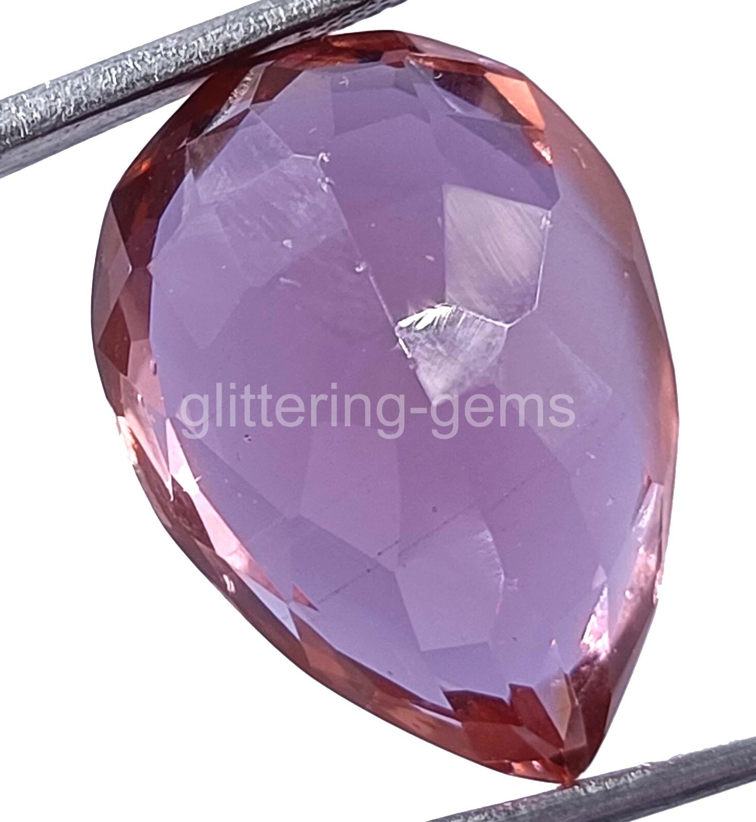 Pear Cut Natural Color Changing Alexandrite Stone 23.60 Ct IGL Loose Gems 5JJN