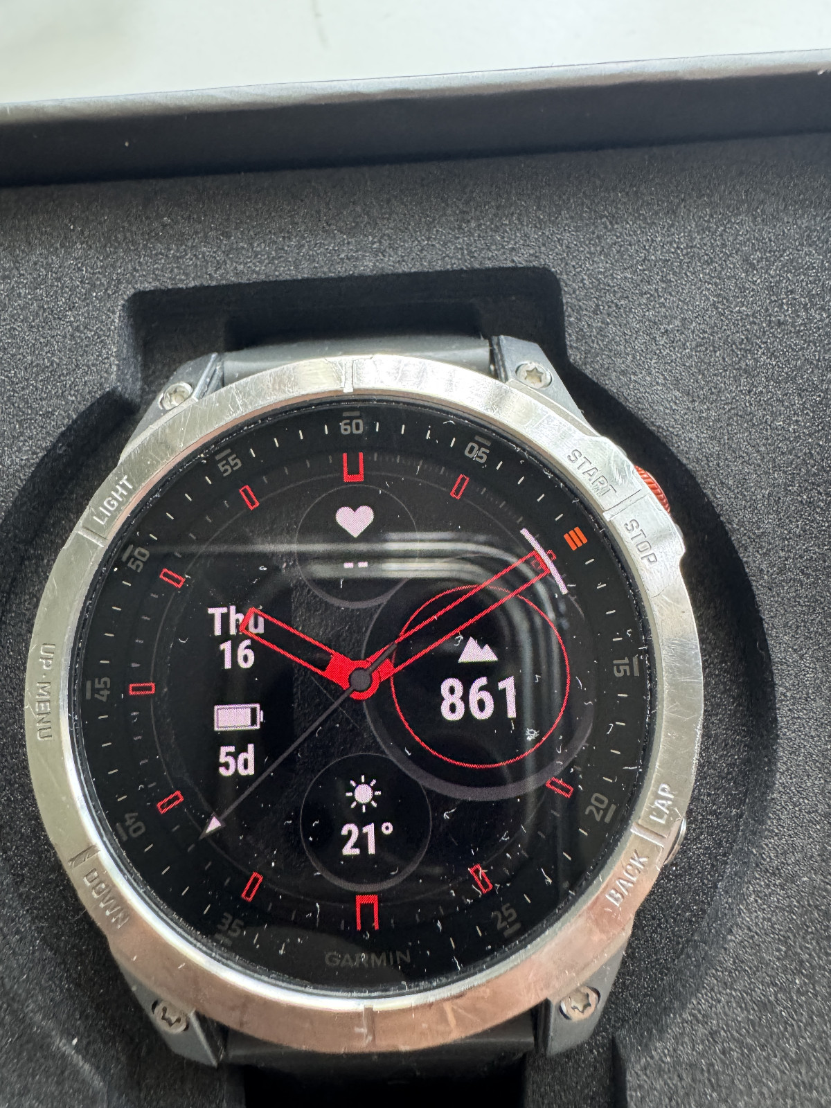 GARMIN EPIX GEN 2 47 MM SLATE STEEL WITH GRAPHITE BAND