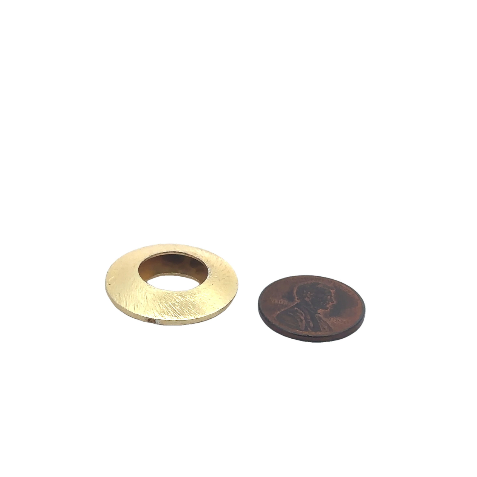 Round Bead Gold Finish or silver plated Beads, Brushed Finish, E-coated | Purity