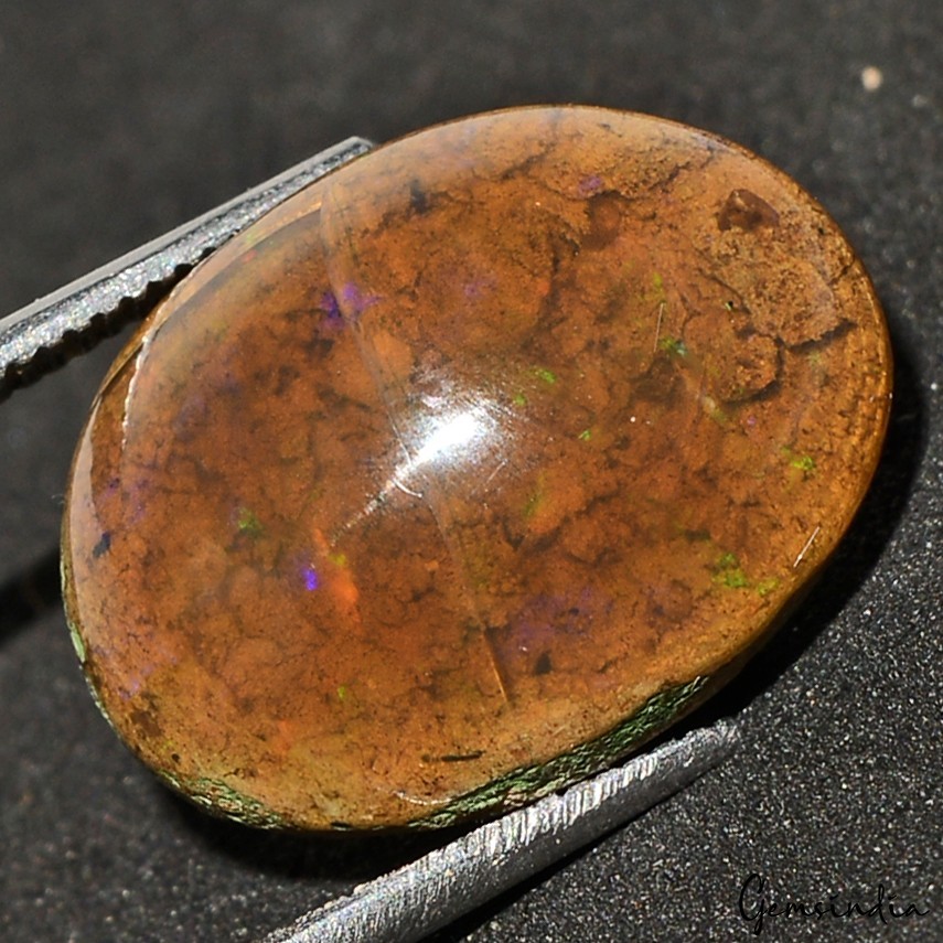 6.40 Cts Natural Ethiopian Opal Oval Cab 15mmx11mm Huge Untreated Loose Gemstone