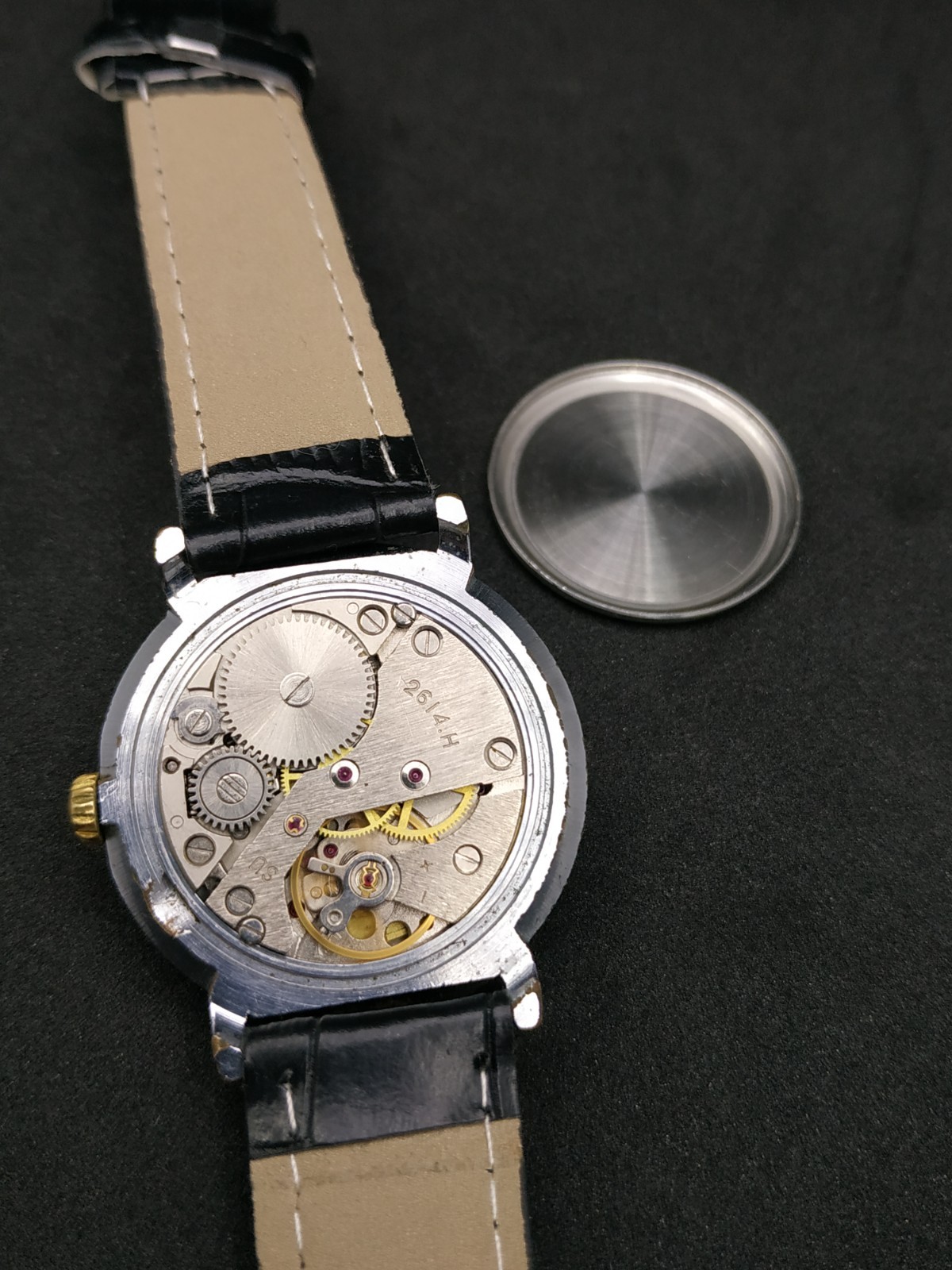 Men’s Dress Vintage USSR Watch Raketa Mechanical 2614.H Russian Retro Soviet ☭