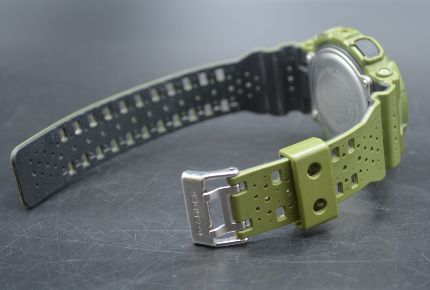 Casio G-Shock 50mm Men’s Green Watch GA-110LP *Pre-owned* FREE SHIPPING
