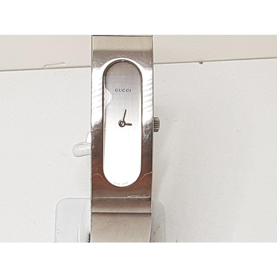 Gucci Bangle Watch 2400S Quartz Analog SS Bracelet