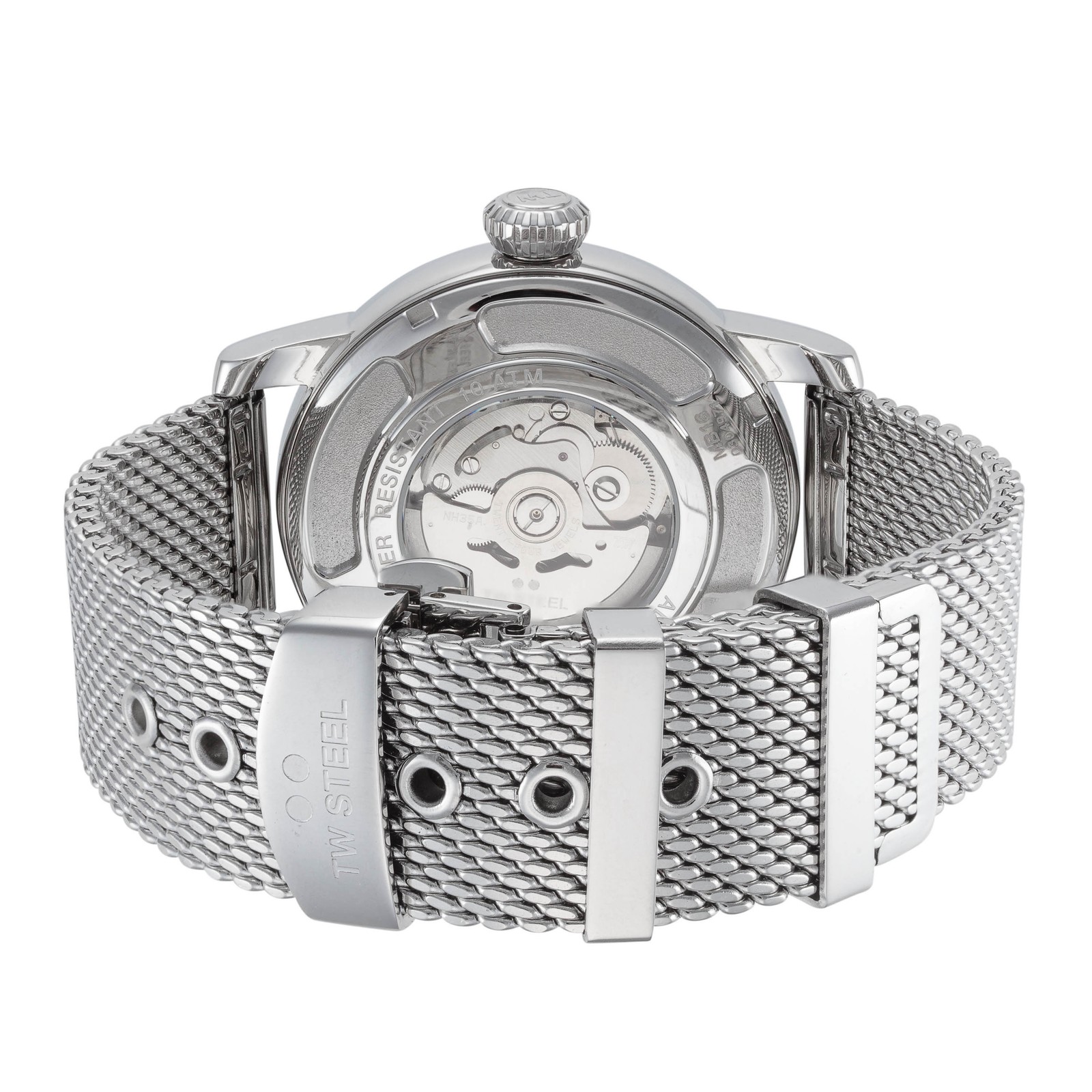 TW Steel Men’s Maverick 48mm Automatic Watch TWS-MB16