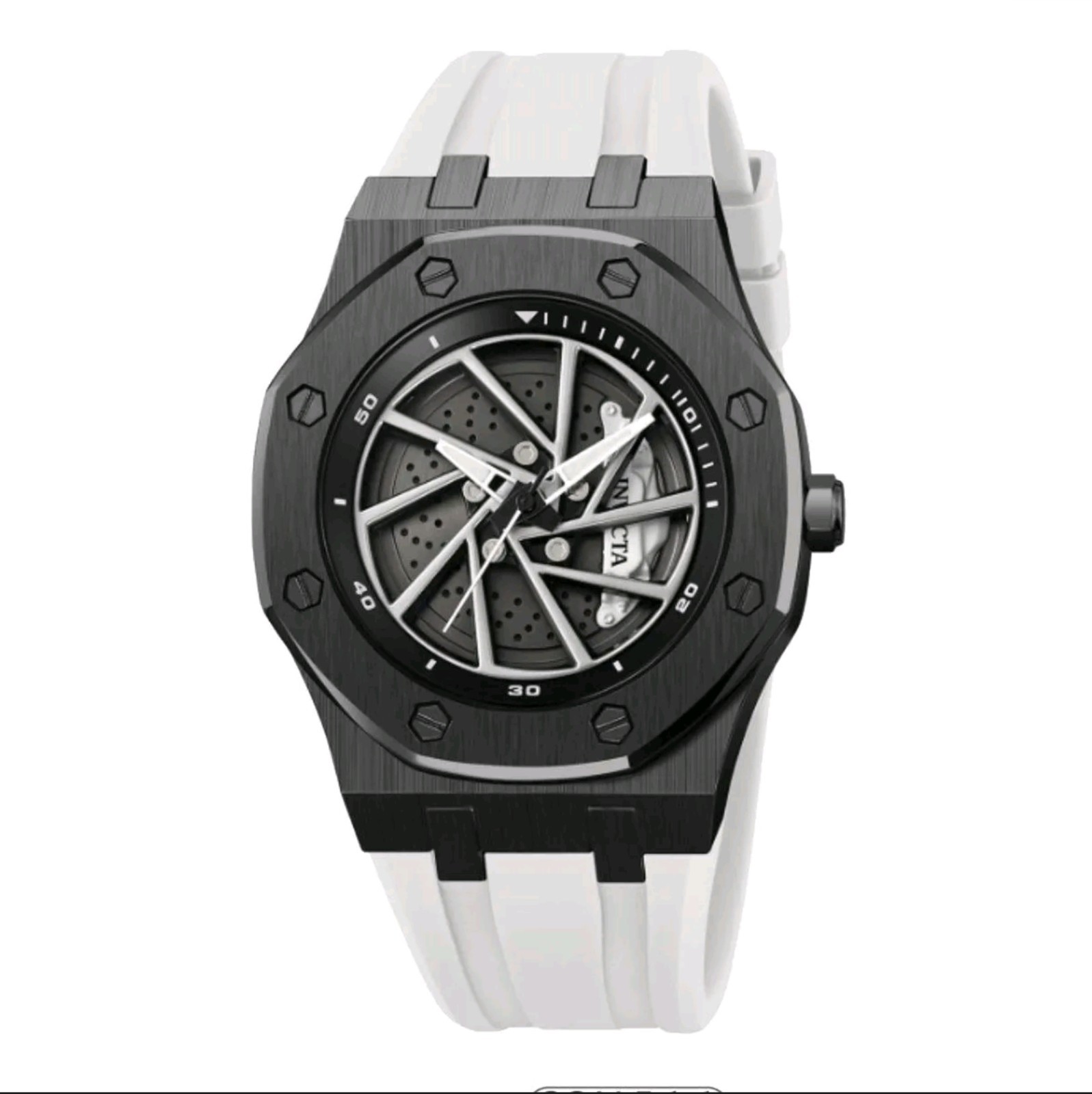 Invicta Speedway Rim Men’s Watch – 42mm, White (69492)