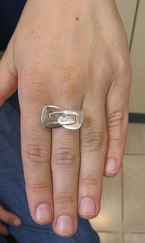 Extravagant Genuine Stylish Sterling Silver Ring Solid 925 Nickel Free Handmade