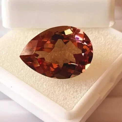 AAA 7 Color Changing Natural Zultanite 27.90 Ct. Turkish Pear Cut Loose Gemstone
