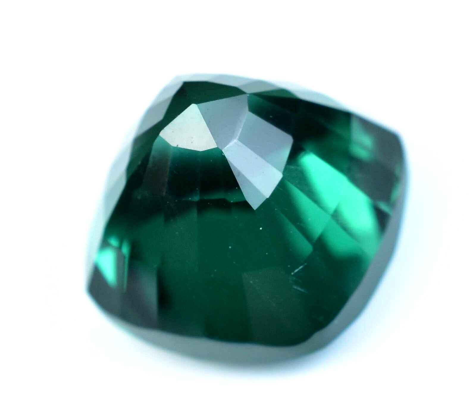 Natural Green Emerald 12.00 Ct Cushion Cut AGL Certified Stunning Loose Gemstone