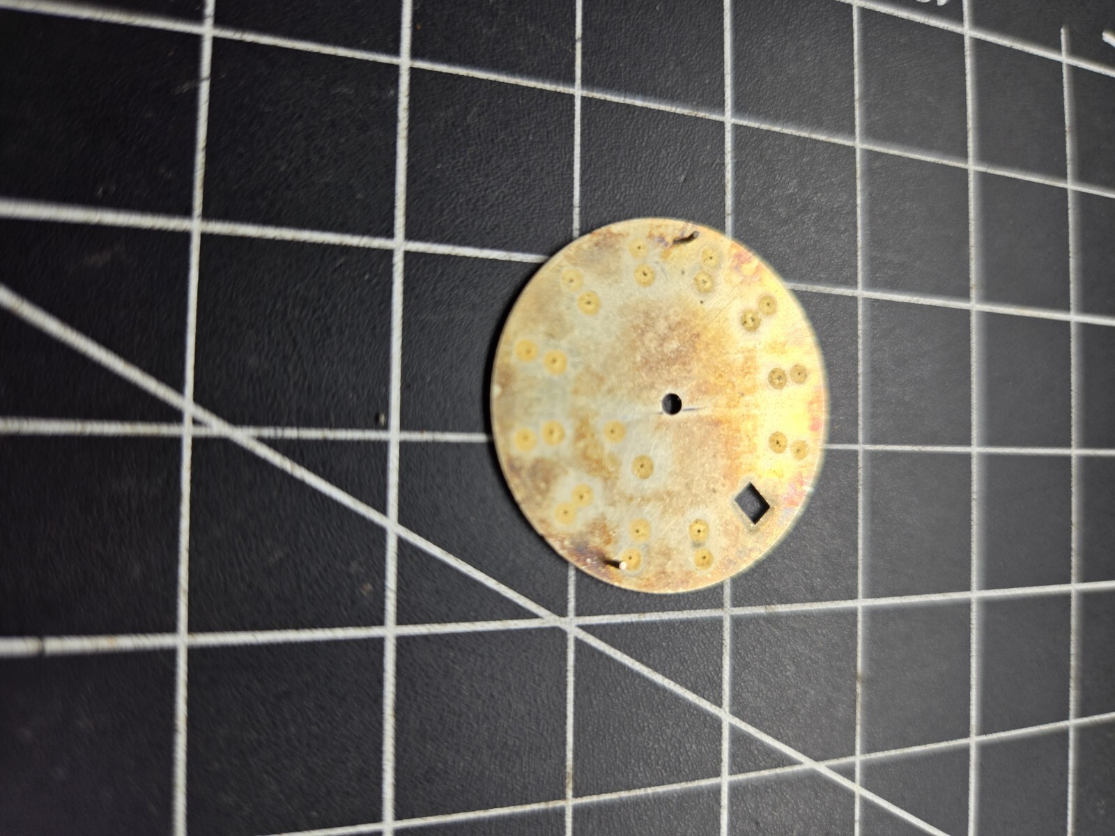 vintage seiko watch dial parts repair 5m42 DA date kinetic