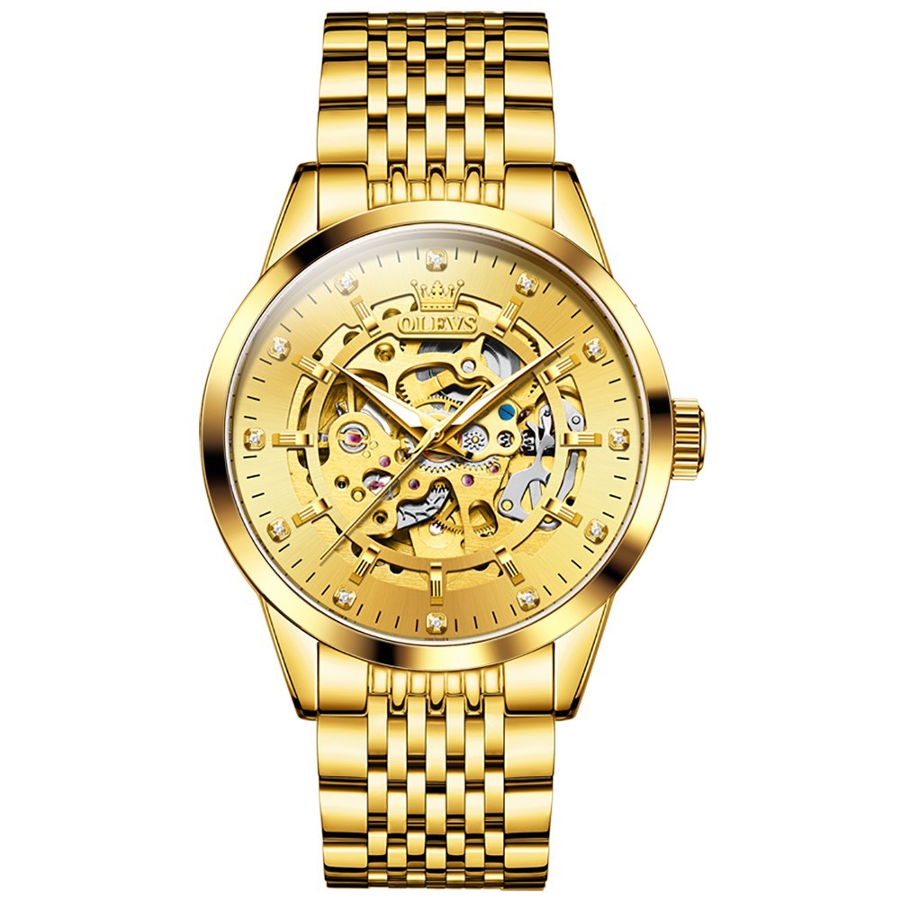 OLEVS 9920 Hot Selling Multi-functiom Luminous Date Display Mechanical Watch