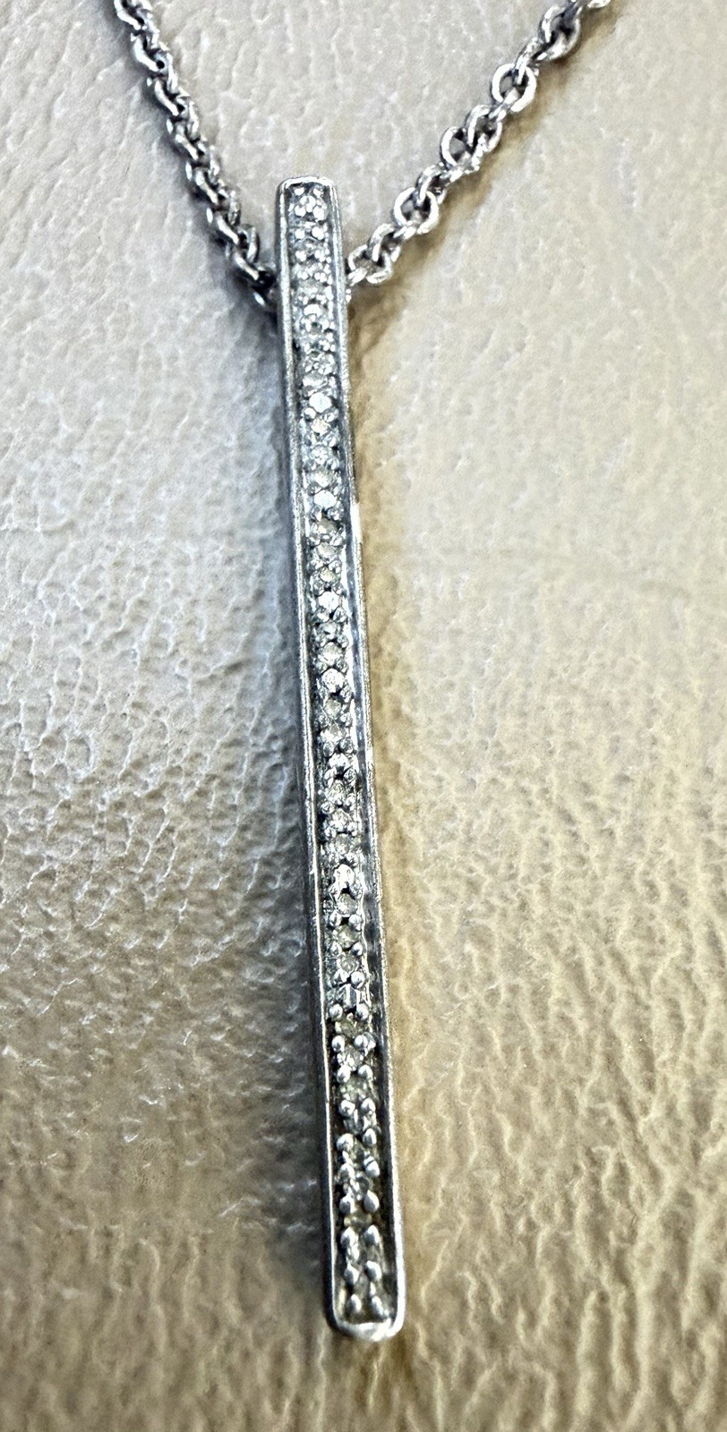 Jane Seymour Open Hearts Diamond Bar/Open Heart Layered Cable Chain Necklace