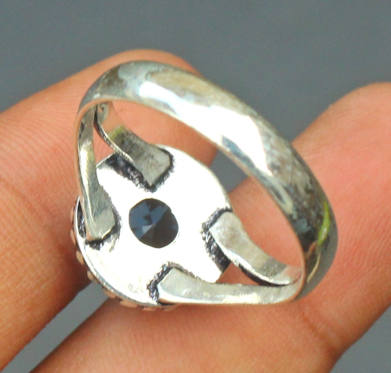 Tanzanite Gemstone 925 Sterling Silver Ring Handmade Jewelry Ring For Gift