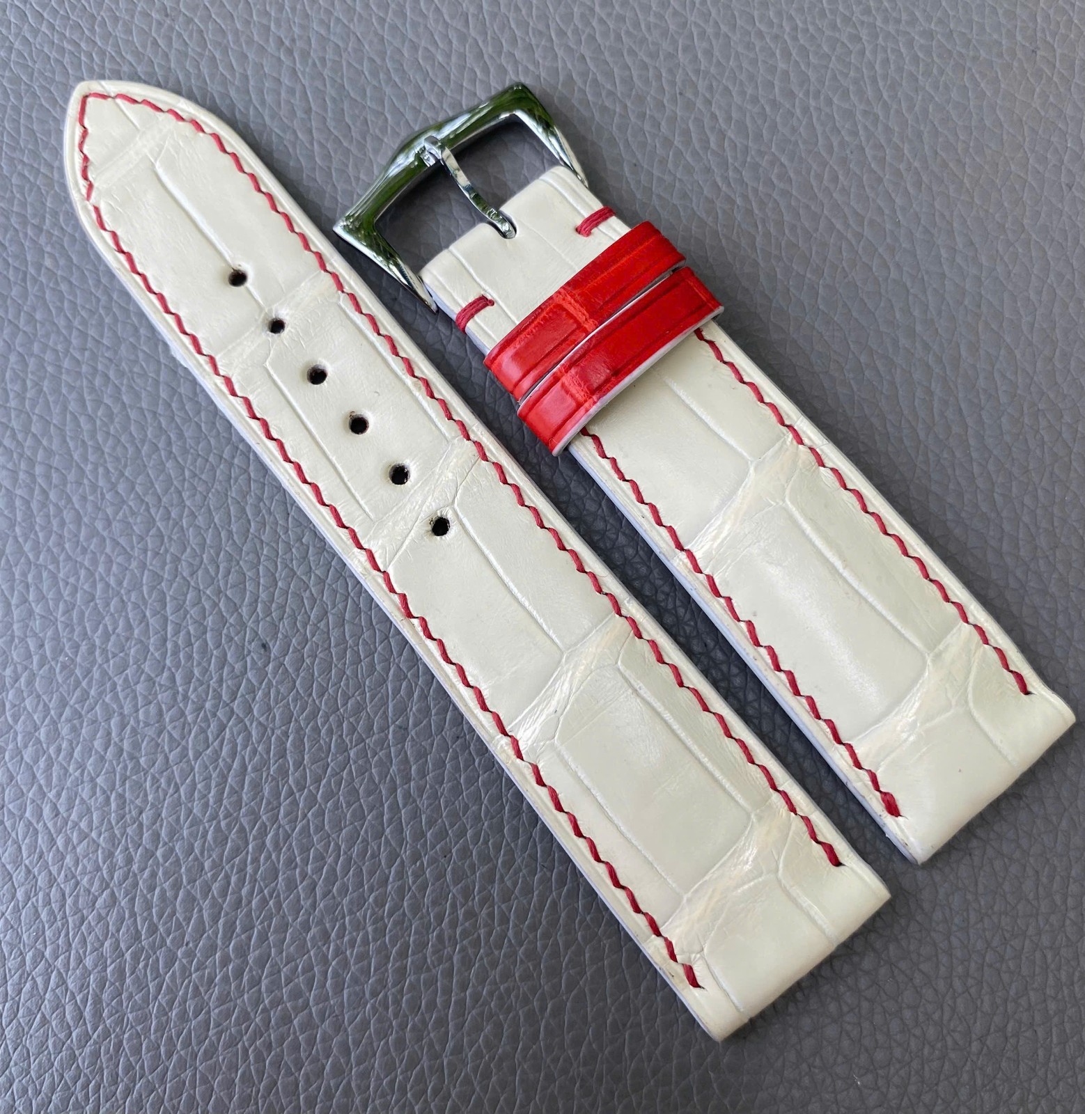 Genuine Leather Watch Strap Band Size10 14 15 16 17 18 19 20 21 22 23 24 25 26mm
