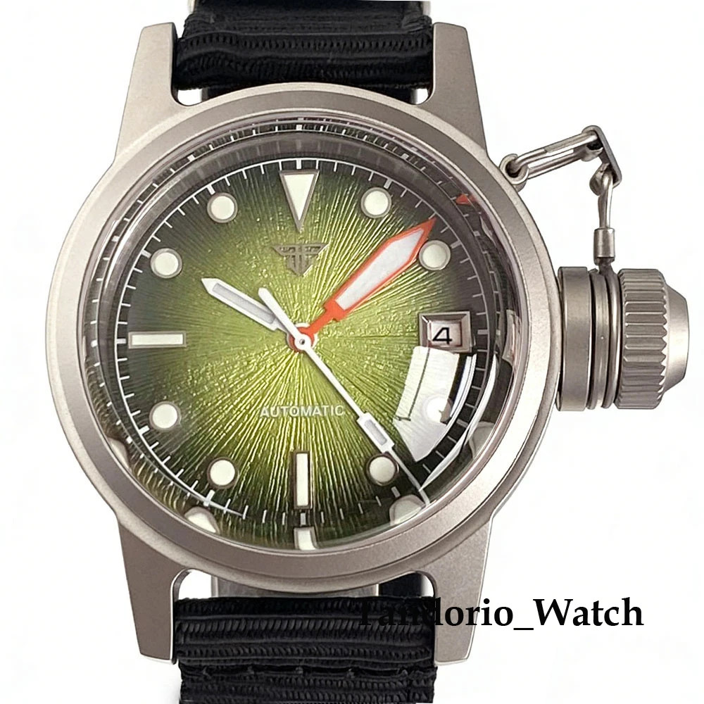 Tandorio 36mm Domed Sapphire Glass Asia 2824/Miyota 8215 Men’s Mechanical Watch