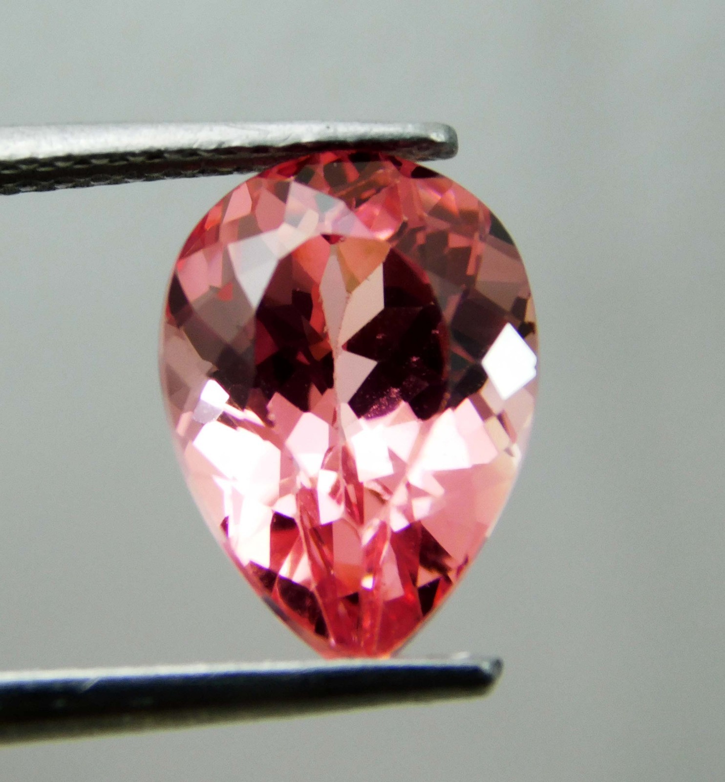 Certified 4.90 Ct Natural Padparadscha Sapphire Stunning Pear Cut Gemstone