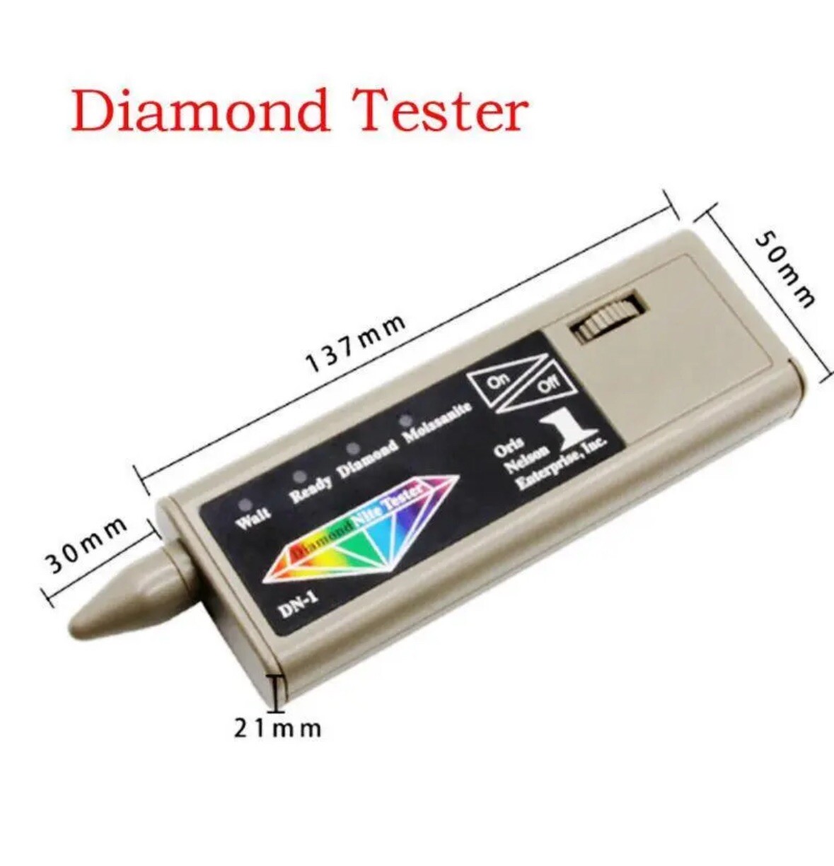 Diamond Nite Dual Tester For Diamonds and Moissanite DN-1 Great Quality