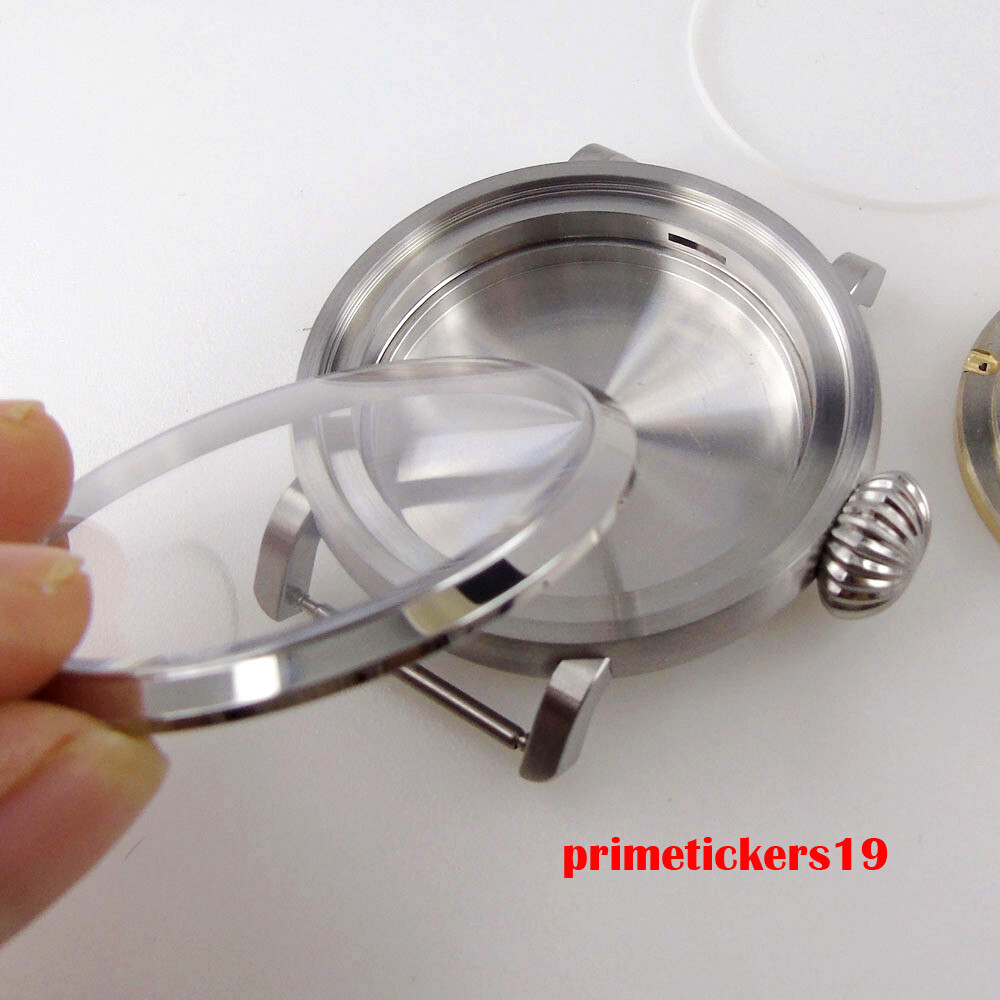 46mm Big Cusn8 Real Bronze Watch Case Sapphire Fit NH35 NH36 ETA2824 PT5000 Movt