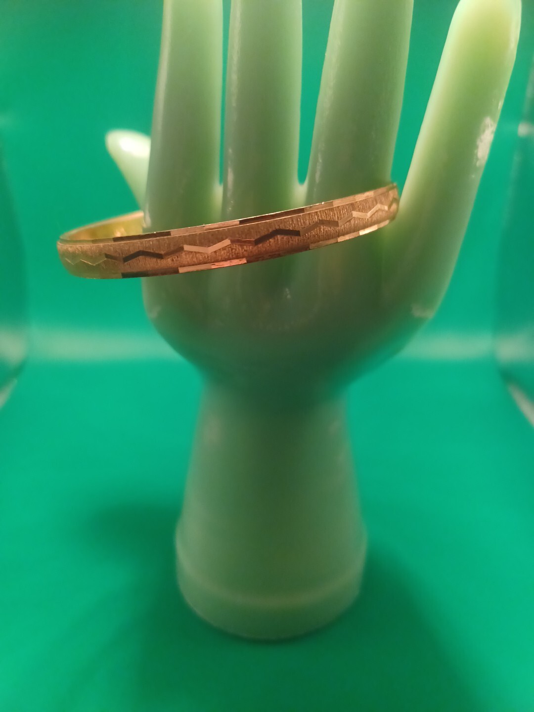Vintage Monet Gold Toned Bracelet Post 1955