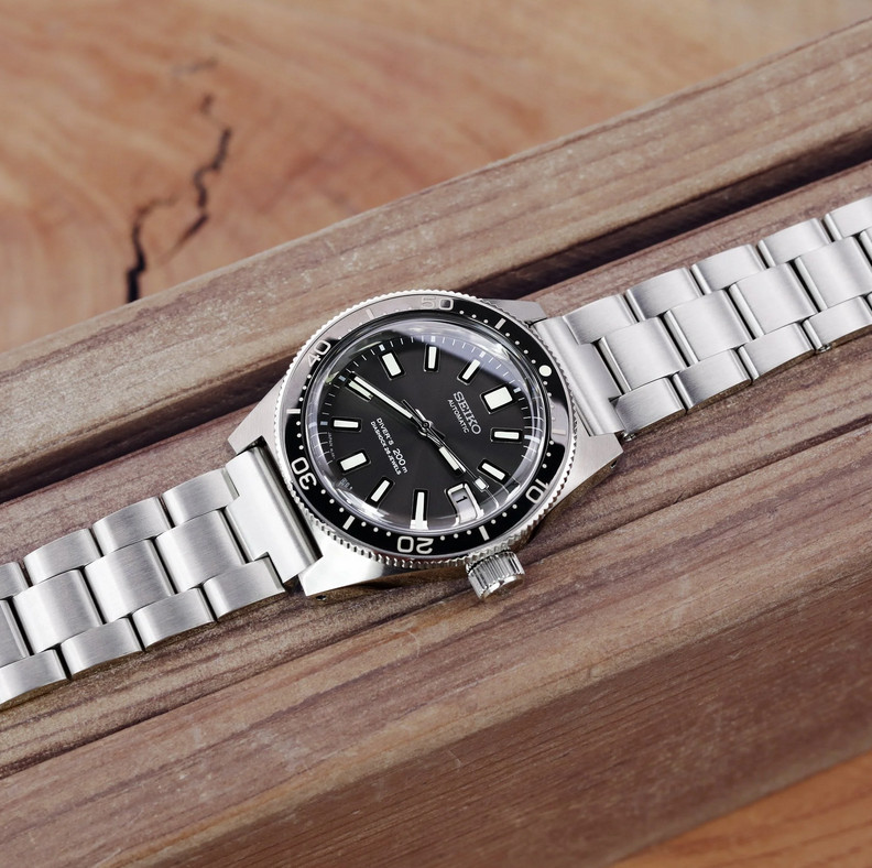 316L HEAVY 20mm stainless steel Bracelet Straight End SOLID LINKS For Seiko