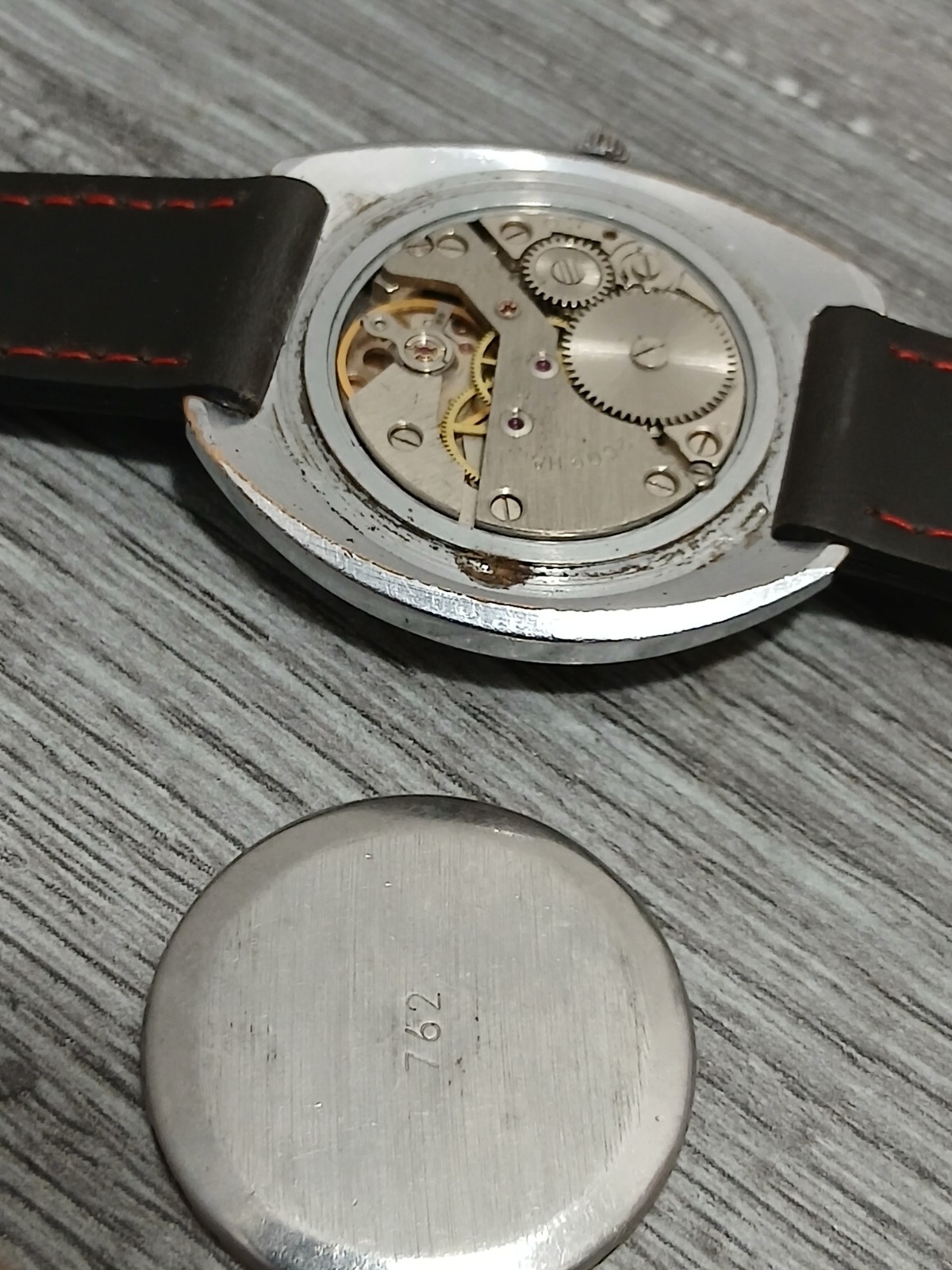 Rare wrist watch RAKETA Perestroika (working),Watchman,SSSR.