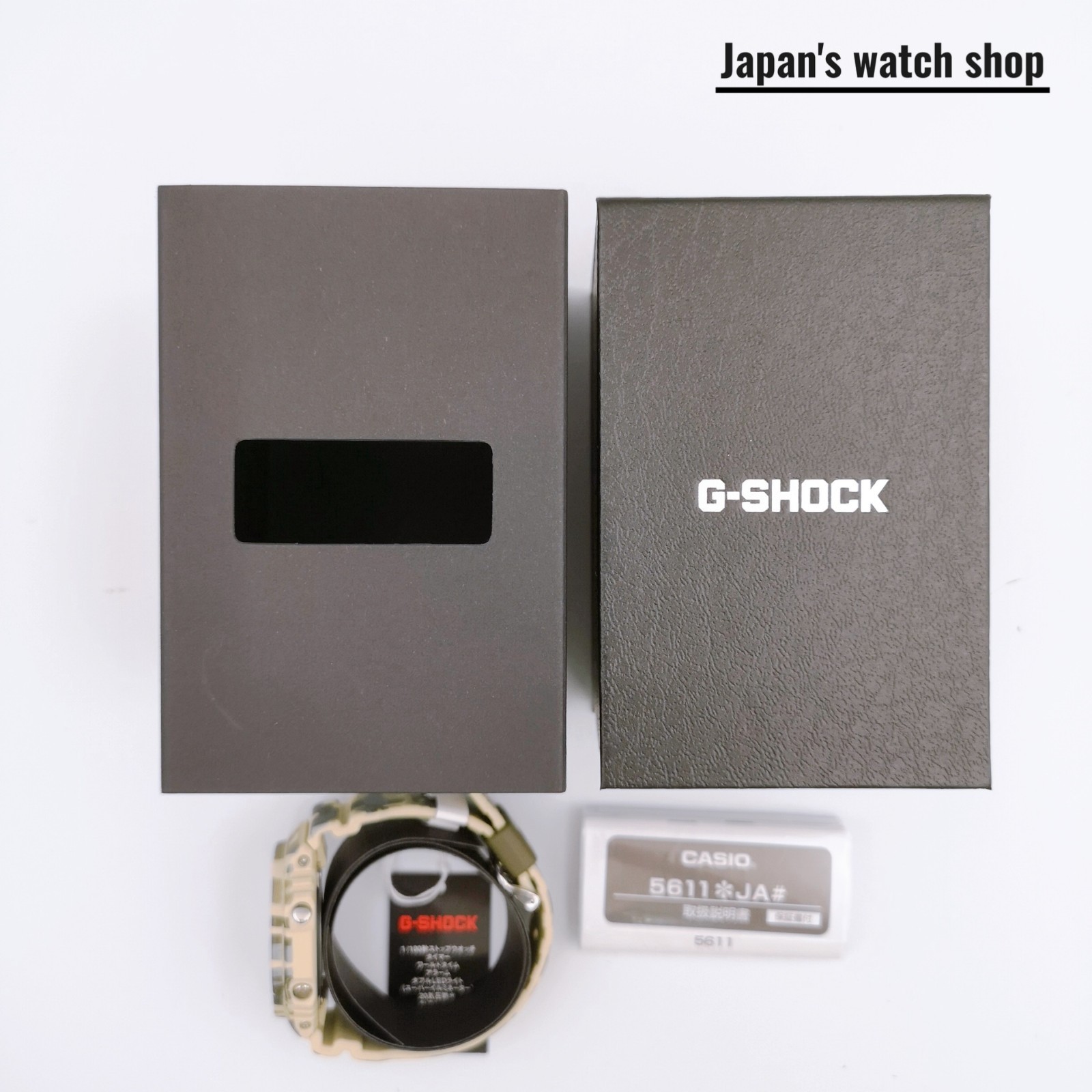 CASIO G-SHOCK GA-2100CM-5AJF Black Camouflage Green Unisex Watch New in Box