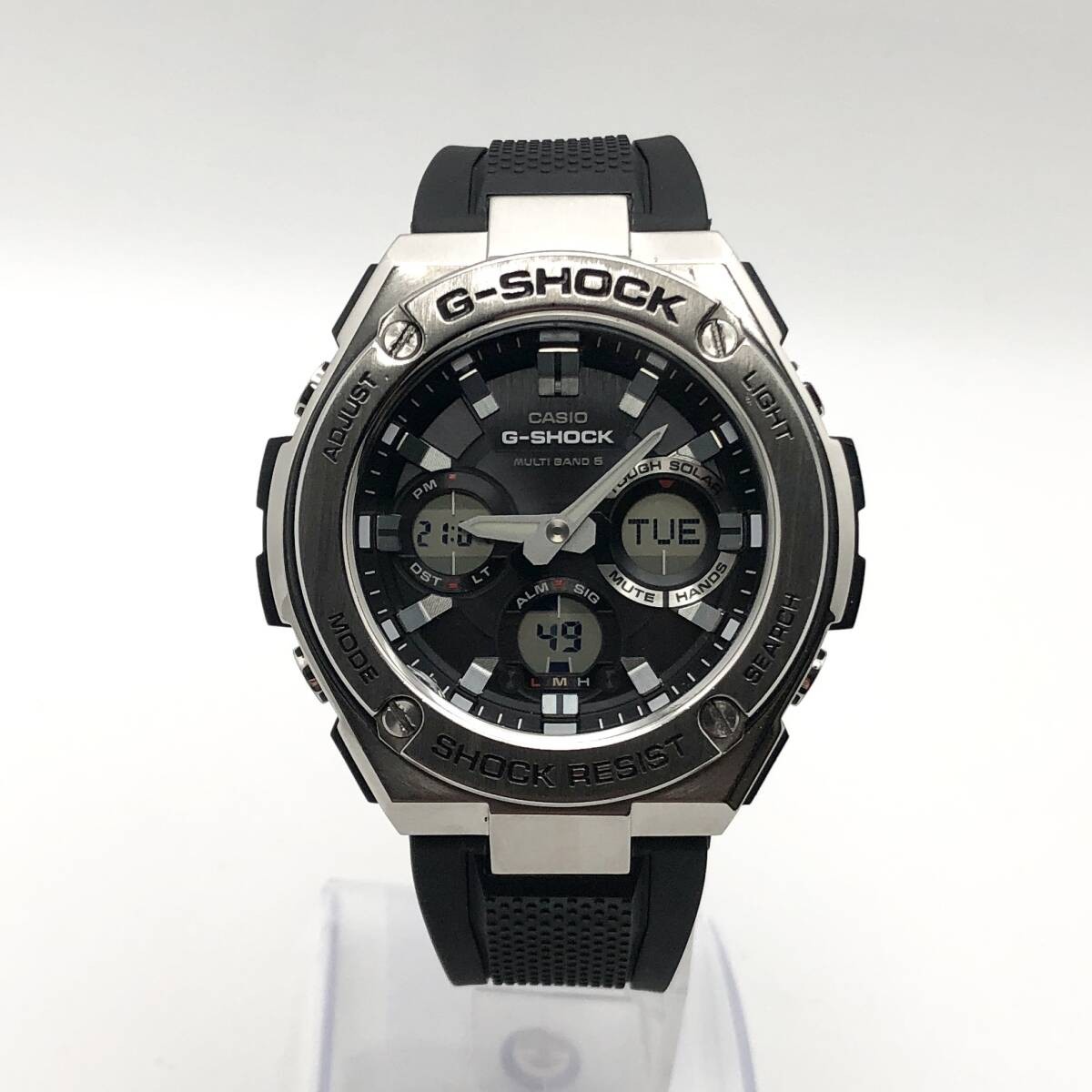 Excellent Condition Working CASIO G SHOCK GST W110 Tough Solar Men’s Wristwatch