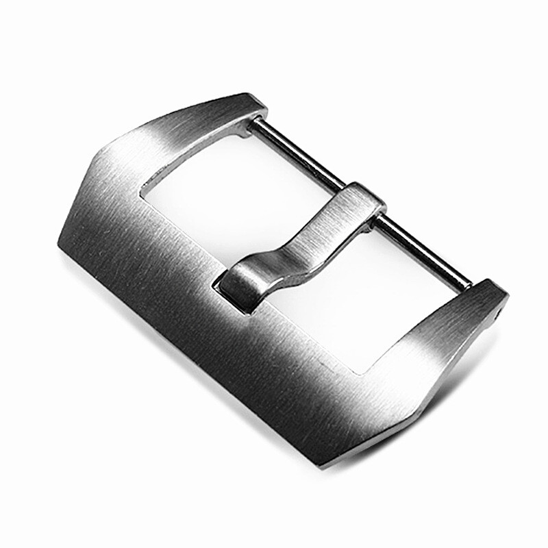 Fits Panerai Stainless Steel Pin Buckle Brushed Watch Clasp 18 20 22 24 26mm
