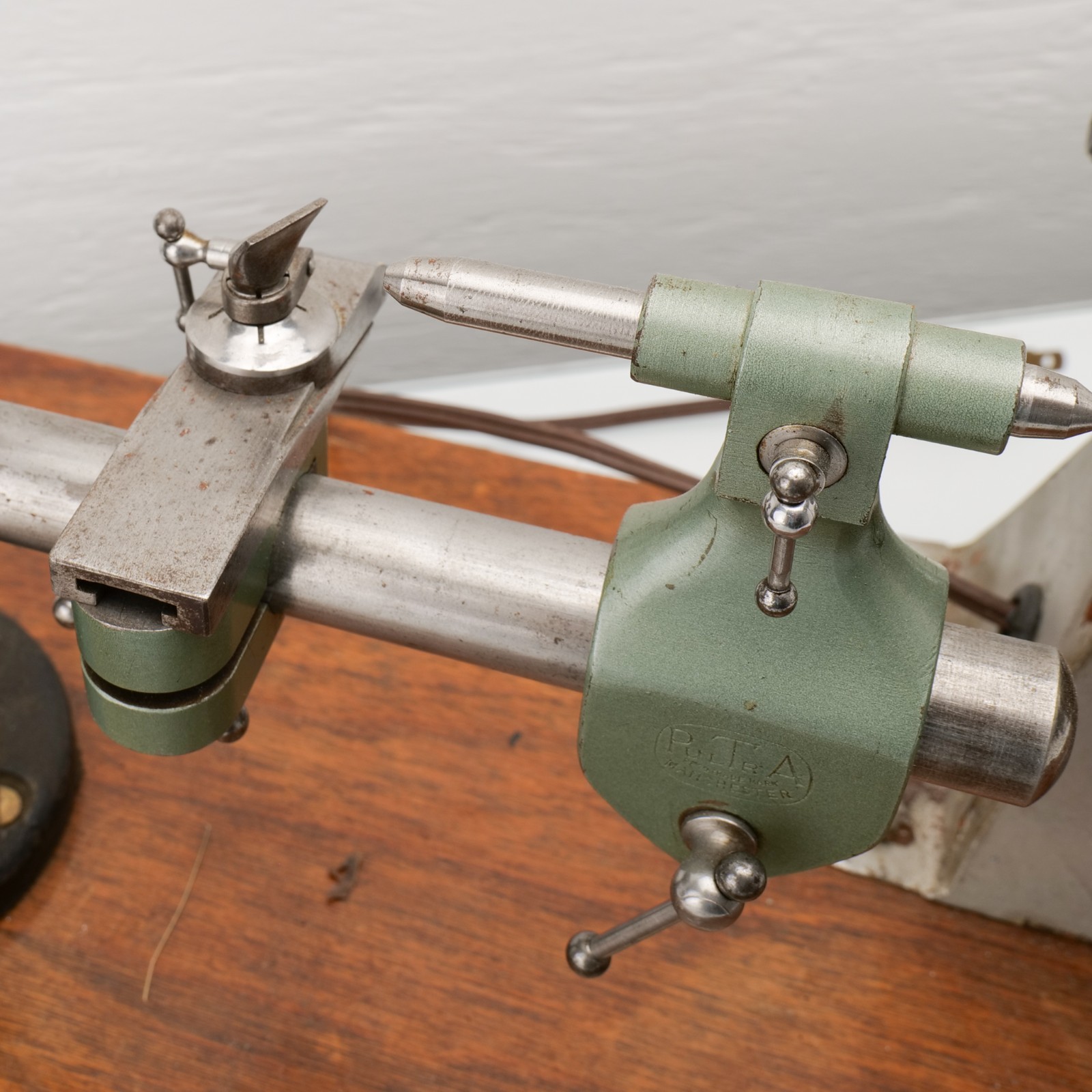 Pultra Watchmaker’s Lathe Manchester Bench Precision Lathe + Motor & Slide Rest