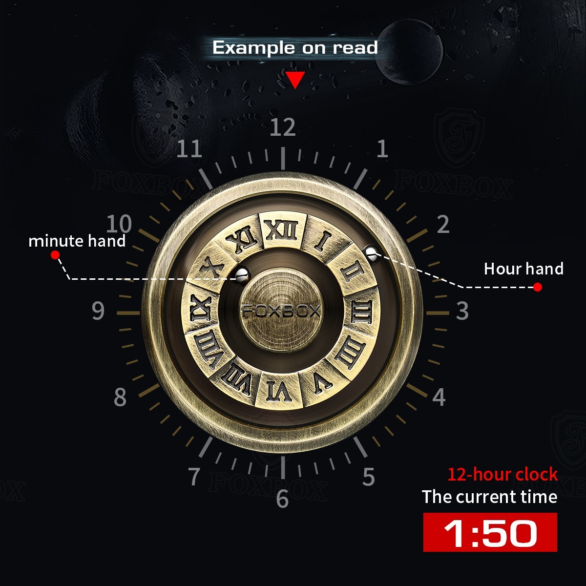 LIGE FOXBOX Men Watches Quartz Scrolling Bead Magne Waterproof Cool Wristwatch