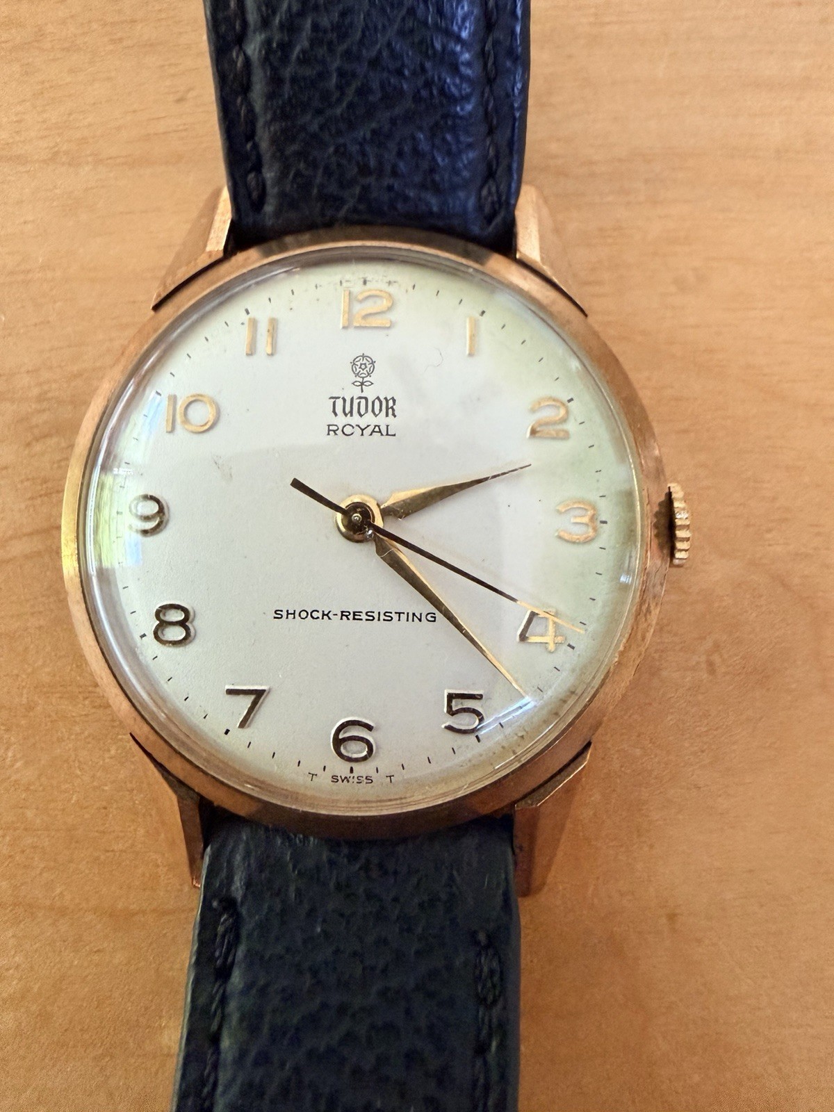Vintage Tudor Royal Dress Watch With Patina