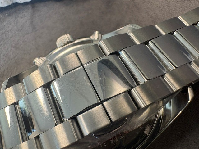 Clogau Welsh Stainless Steel Brenig Wrexham AFC Watch 20cm Football Wales