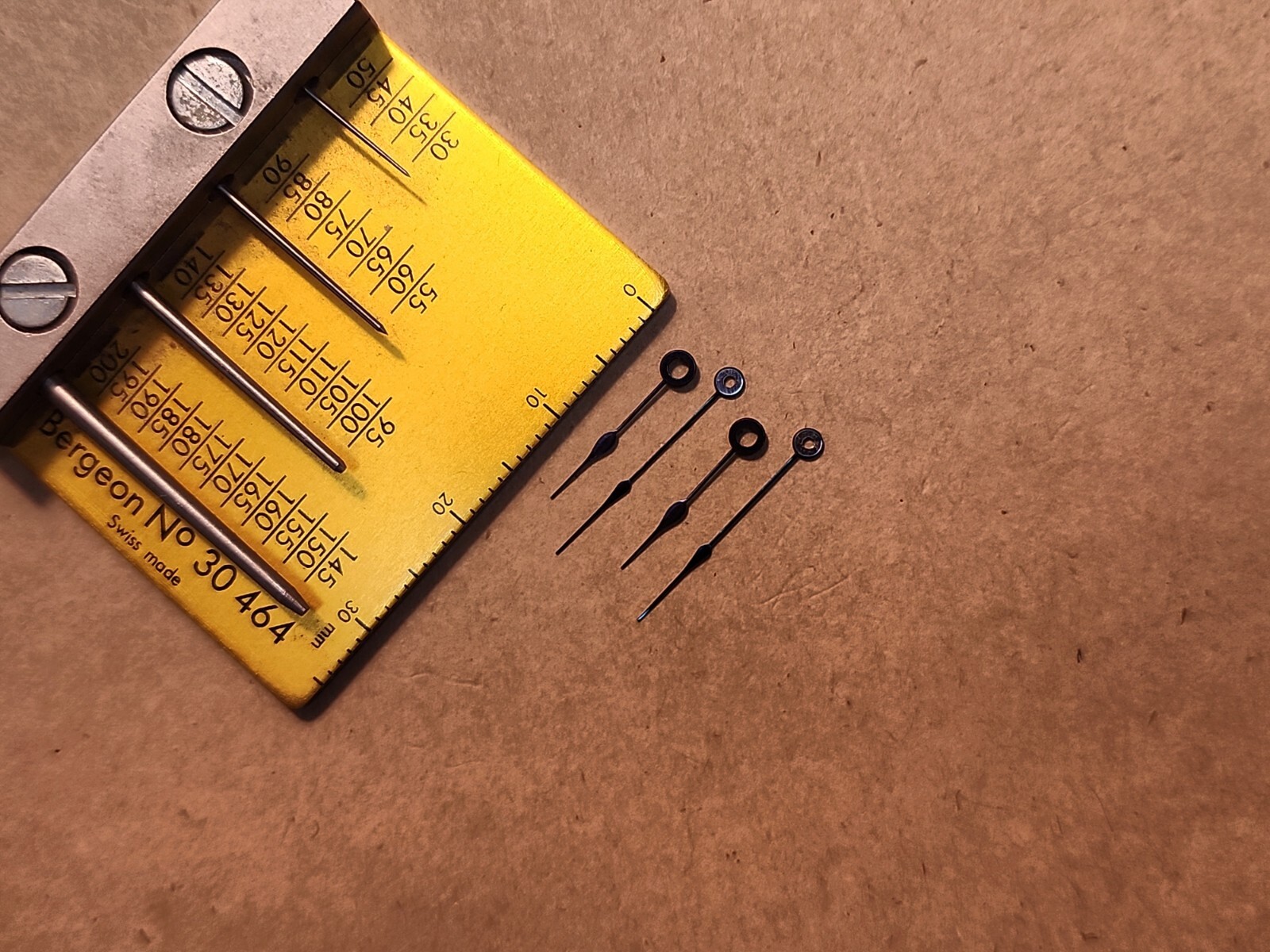 2 Sets Of NOS New York Standard 16s Blue Spade Hour/Min Hands-145/85 Hole Sizes