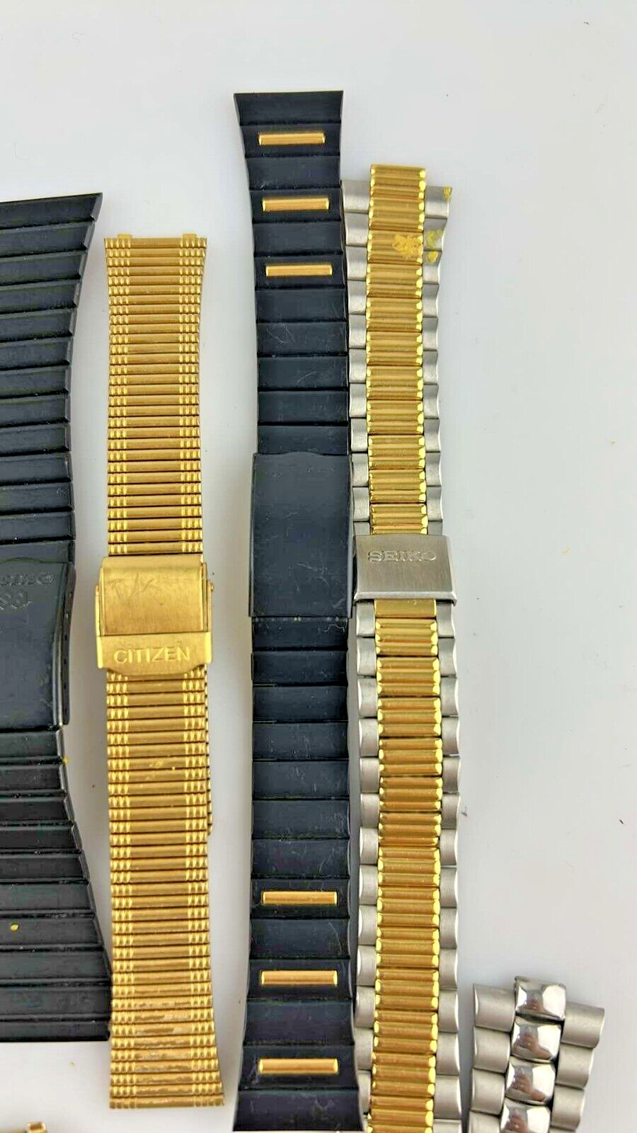 Stock 17 Seiko Citizen Watch Deployant Closures Various Sizes Used