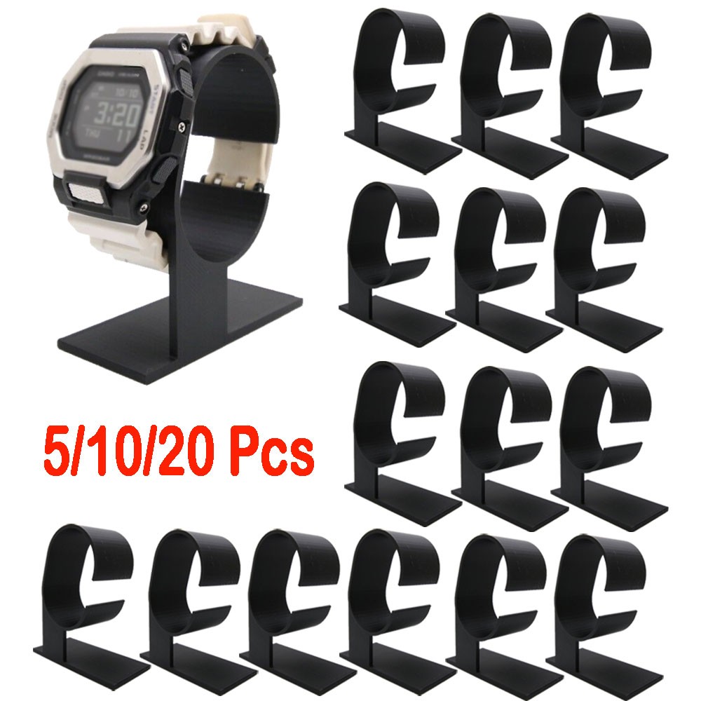 5/10/20PC Watch Wrist Clear Display Holder Jewelry Bracelet Rack Stand Holder US