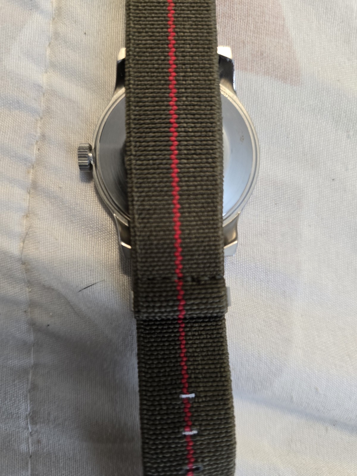Timex Expedition 38mm Quartz Black Dial Green Nylon NATO Strap 50m Box Papers