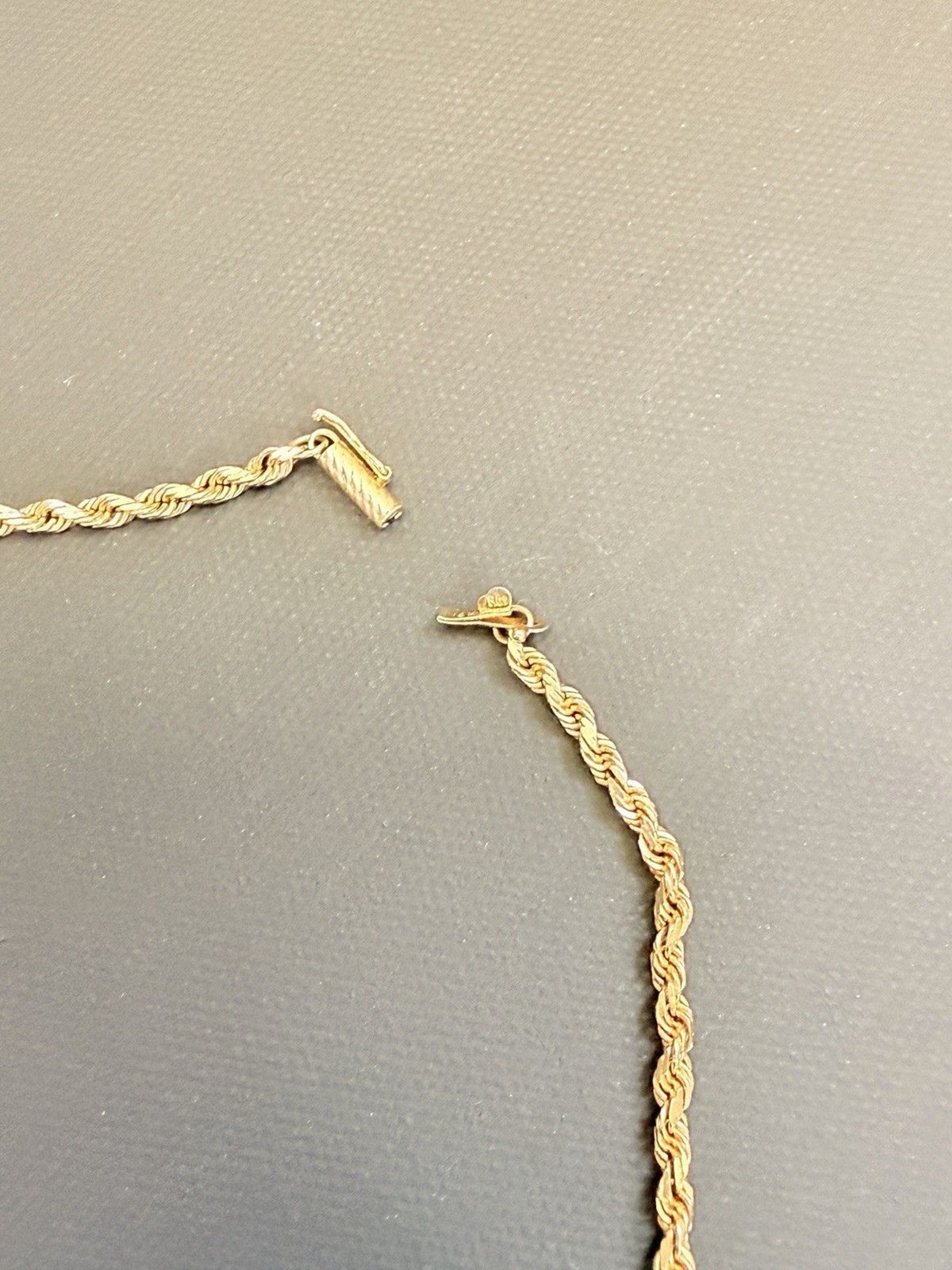 14k RCI Yellow Gold Chain Necklace Solid 24 Gram 30 Inch Barrel Clasp