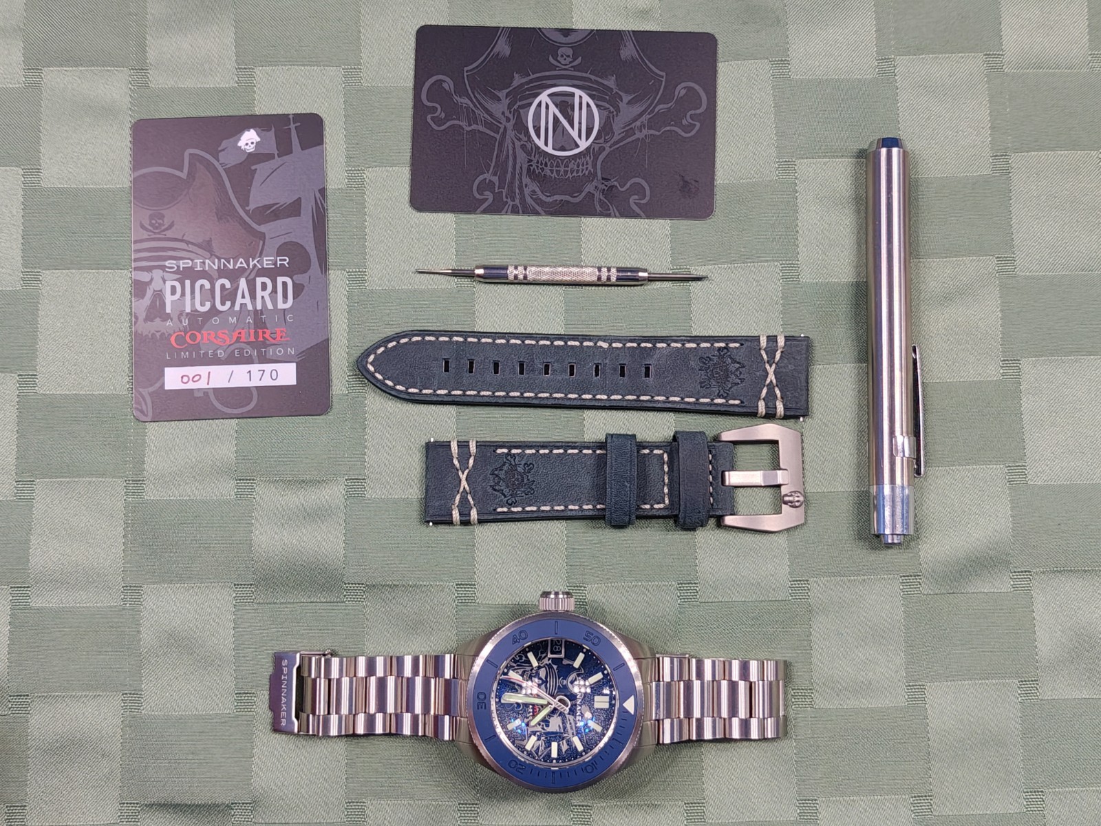 Spinnaker Piccard Automatic – Corsaire Limited Edition #001/170