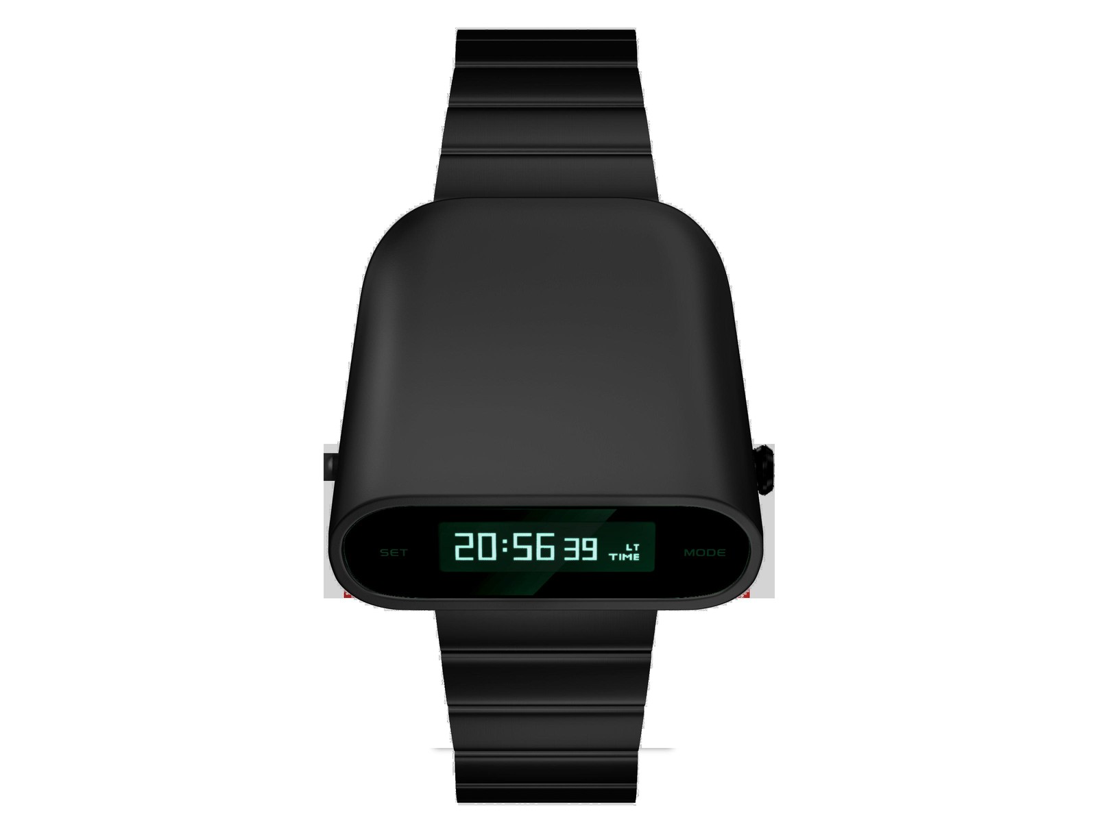 1970s Vintage Retro Metal LED Digital Watch for Men Steampunk Style S1000 New