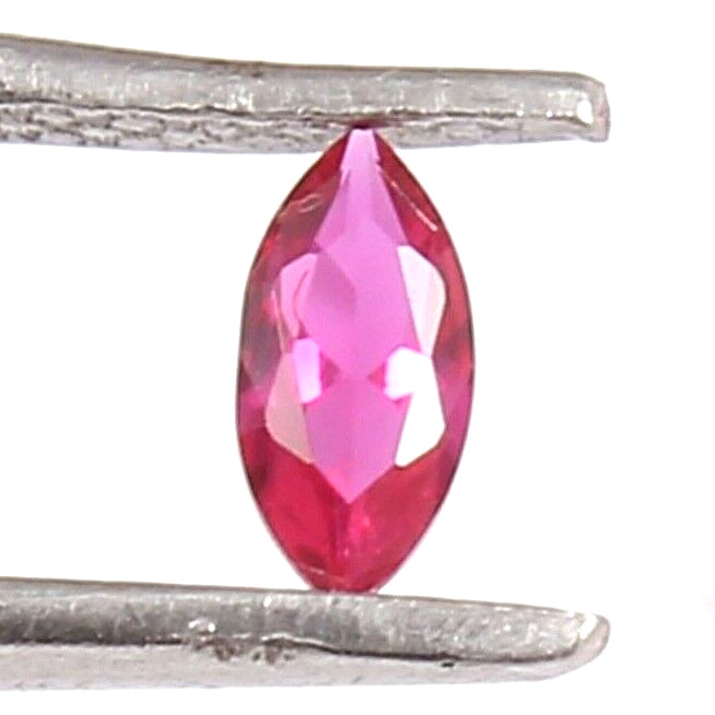 AAA 2.50 x 5 MM Natural Mozambique Ruby Loose Marquise Gemstone Cut Lot 50 Pcs