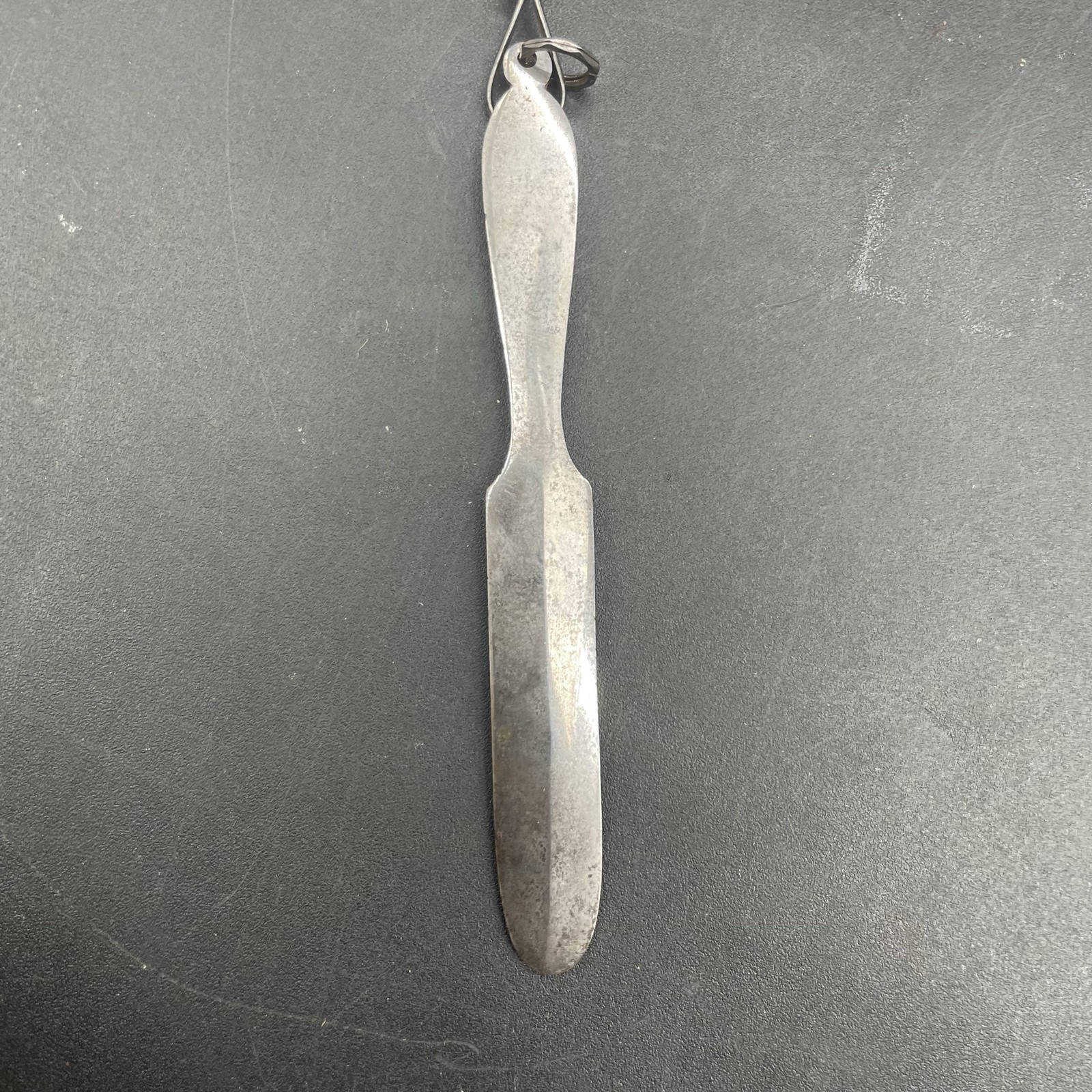 Chatelaine Antique Silver Metal 15” Scissors Key Locket Blades W. Lund